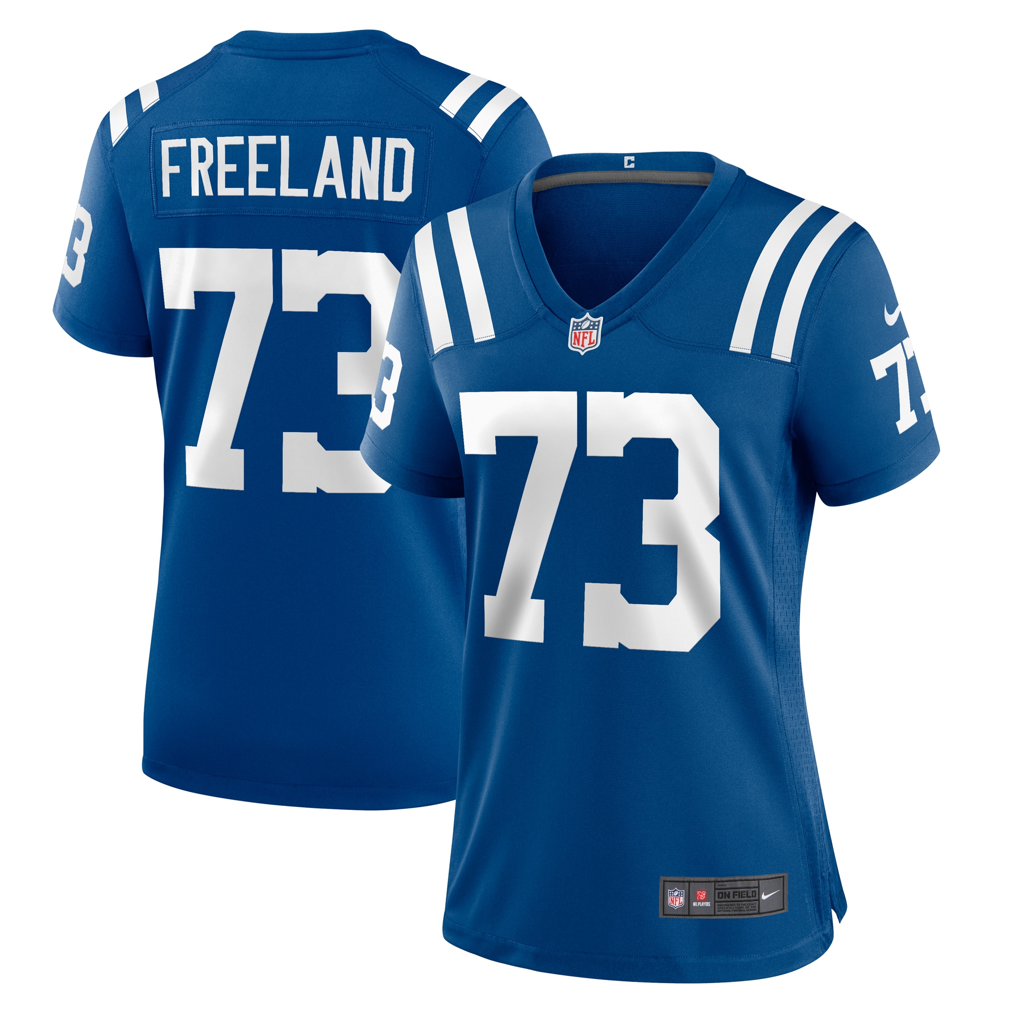 Women's Indianapolis Colts Blake Freeland Royal Team Game Jersey JS9503 Saliibo