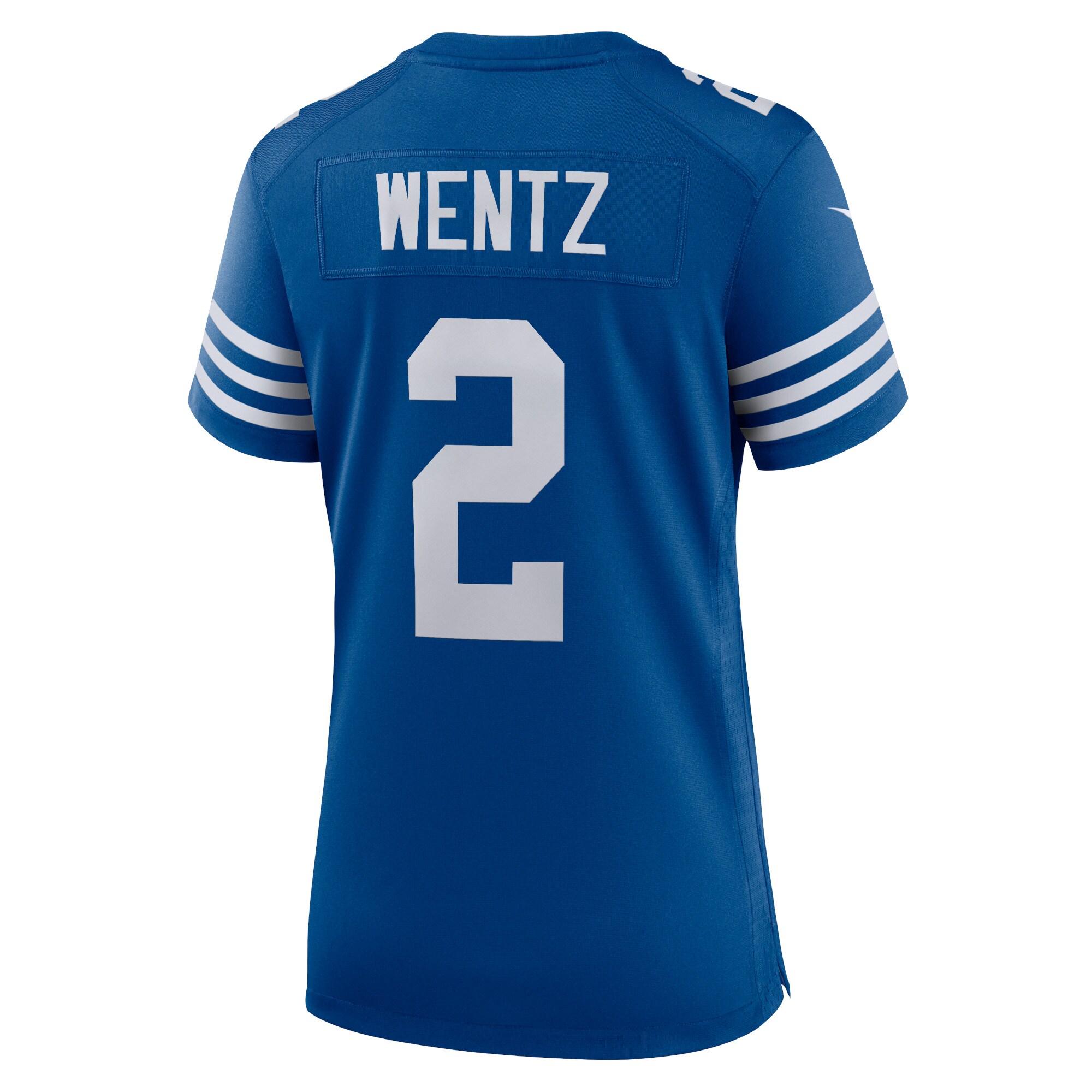Women's Indianapolis Colts Carson Wentz Royal Alternate Game Jersey JS2889 Saliibo - Image 3