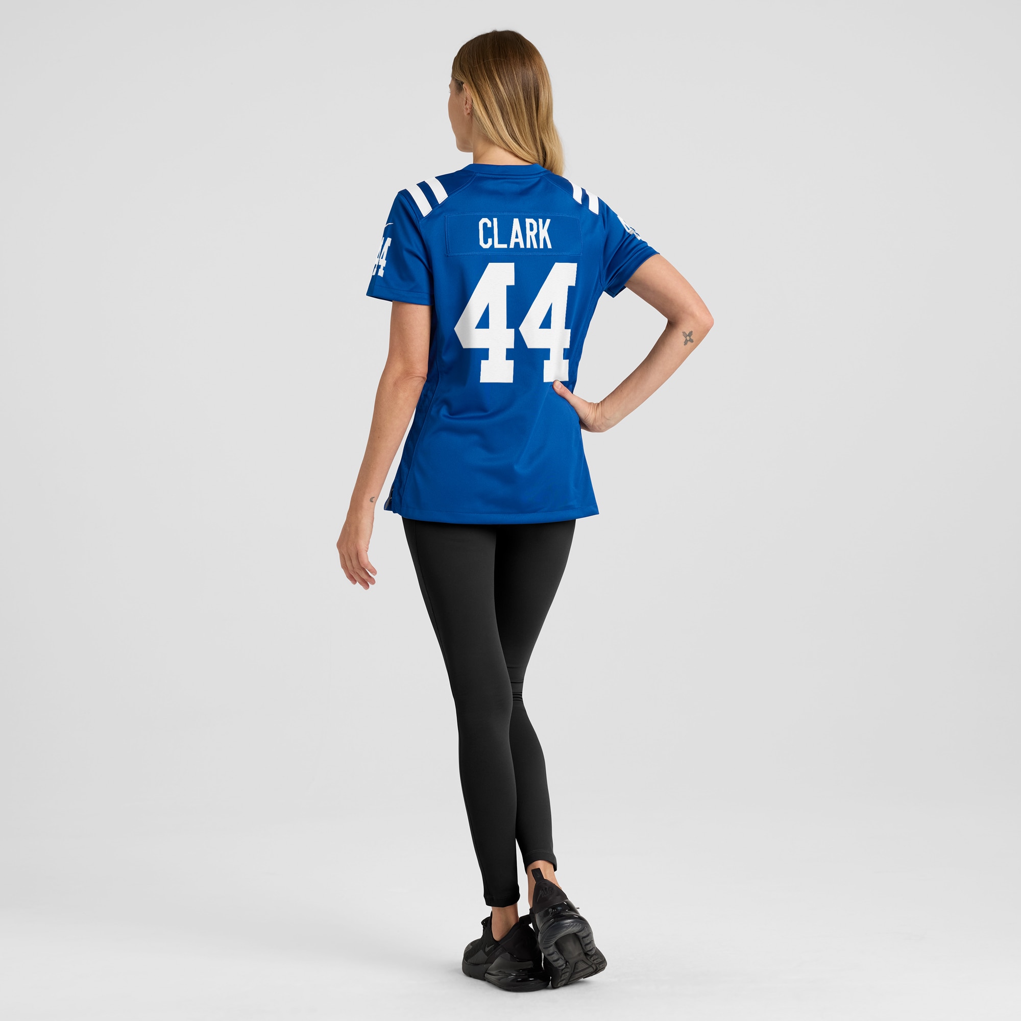 Women's Indianapolis Colts Dallas Clark Royal Game Retired Player Jersey JS6906 Saliibo - Image 5