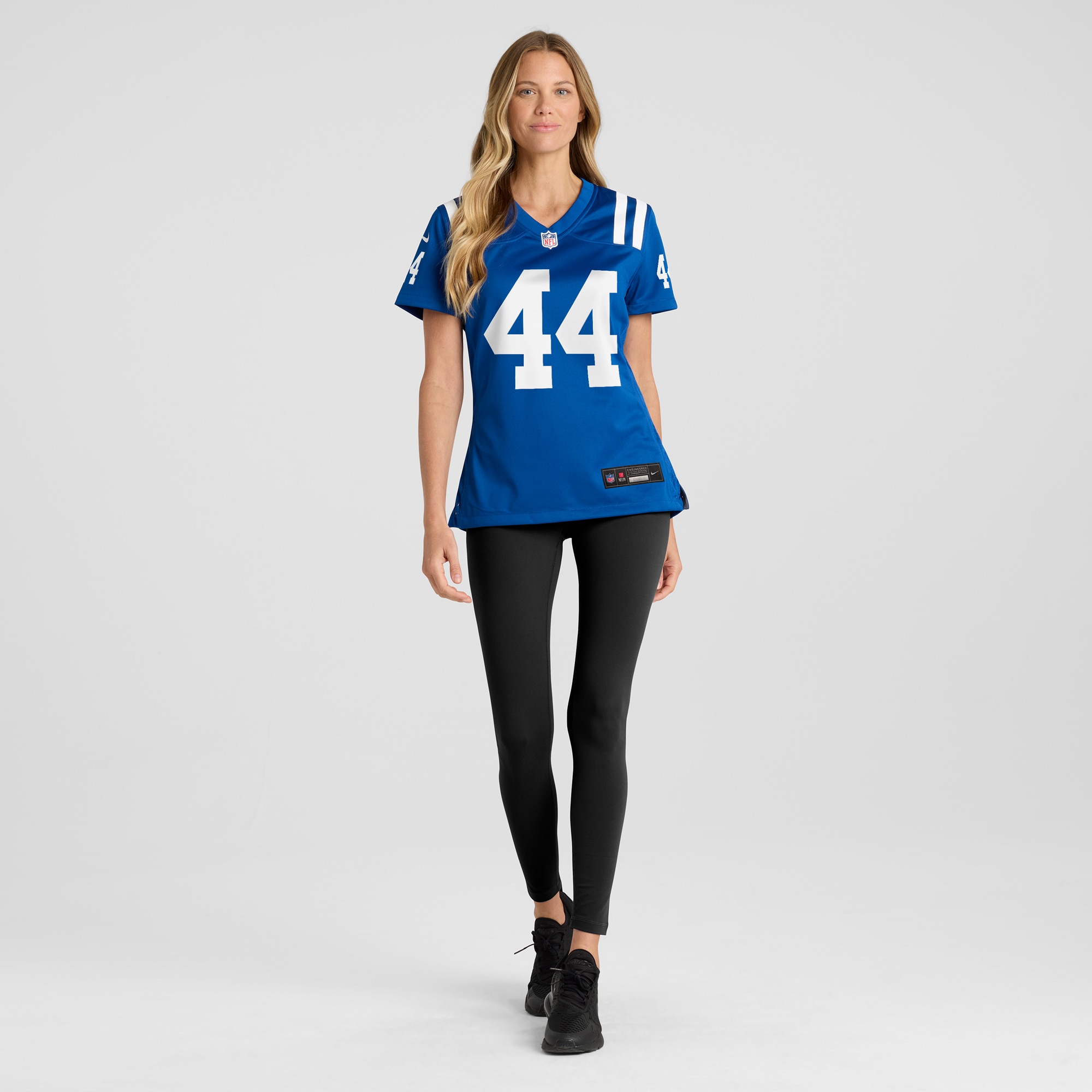 Women's Indianapolis Colts Dallas Clark Royal Game Retired Player Jersey JS6906 Saliibo - Image 4