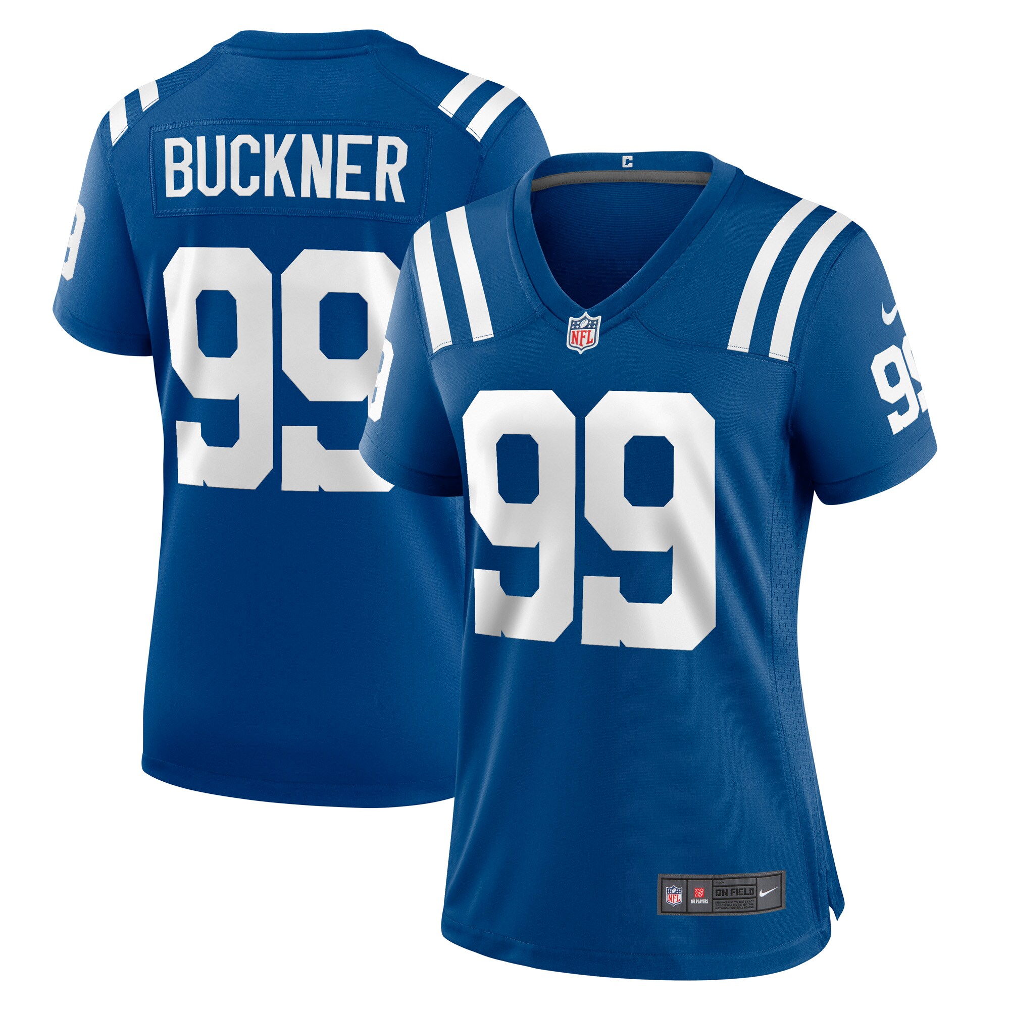 Women's Indianapolis Colts DeForest Buckner Royal Game Jersey JS3527 Saliibo