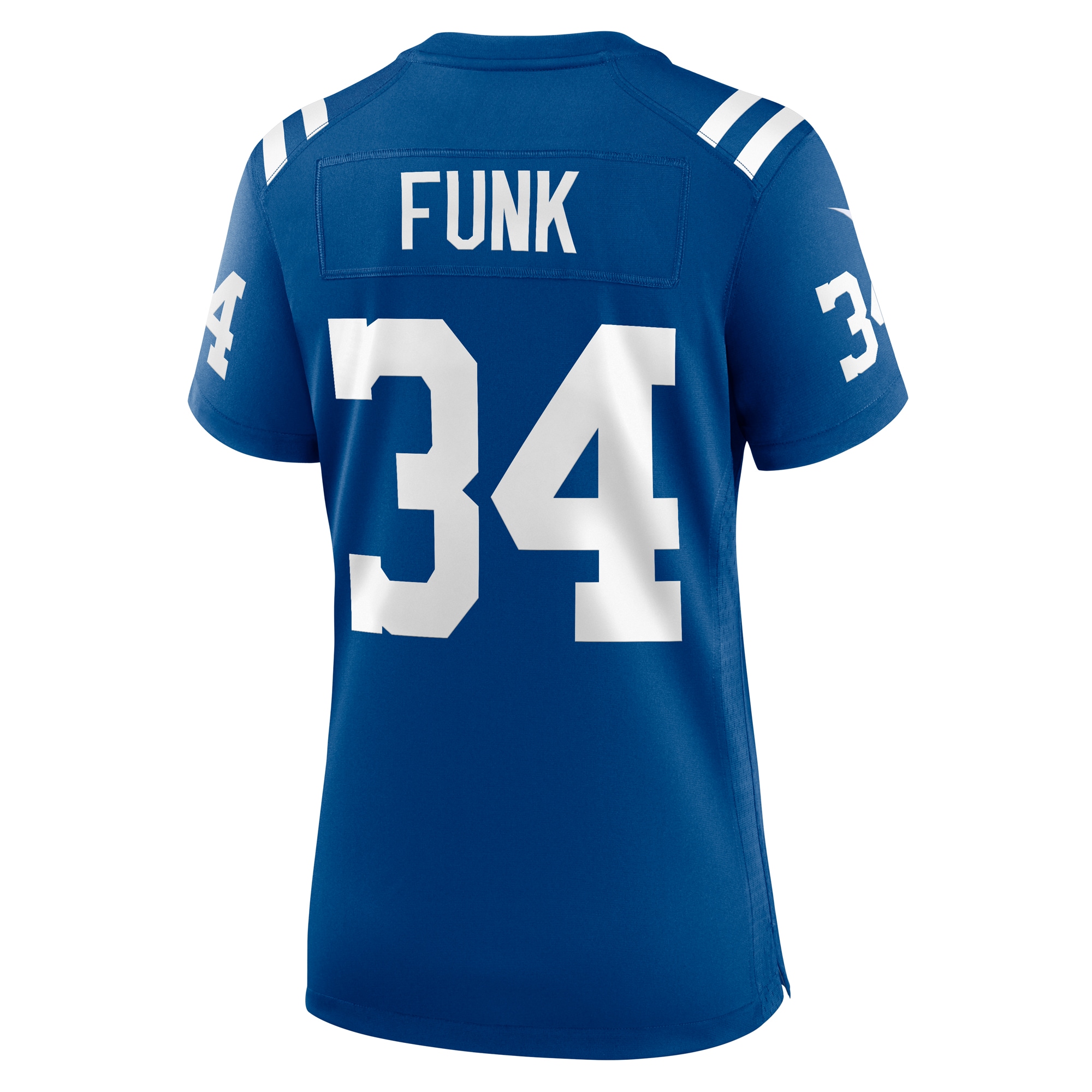 Women's Indianapolis Colts Jake Funk Royal Team Game Jersey JS8409 Saliibo - Image 3