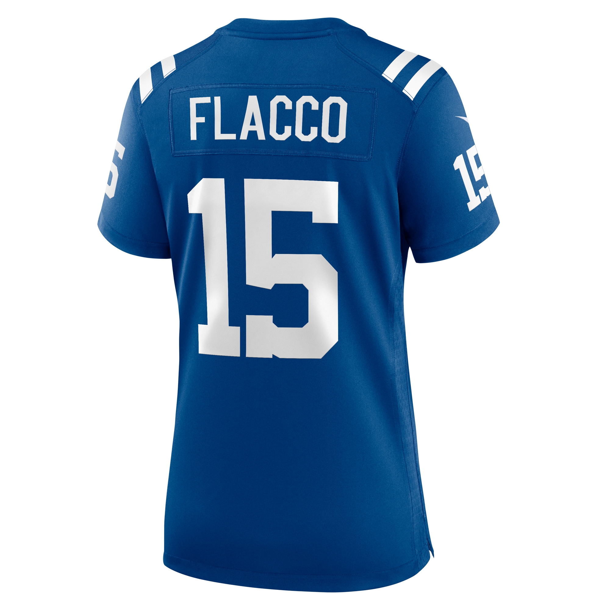 Women's Indianapolis Colts Joe Flacco Royal Game Jersey JS7303 Saliibo - Image 3