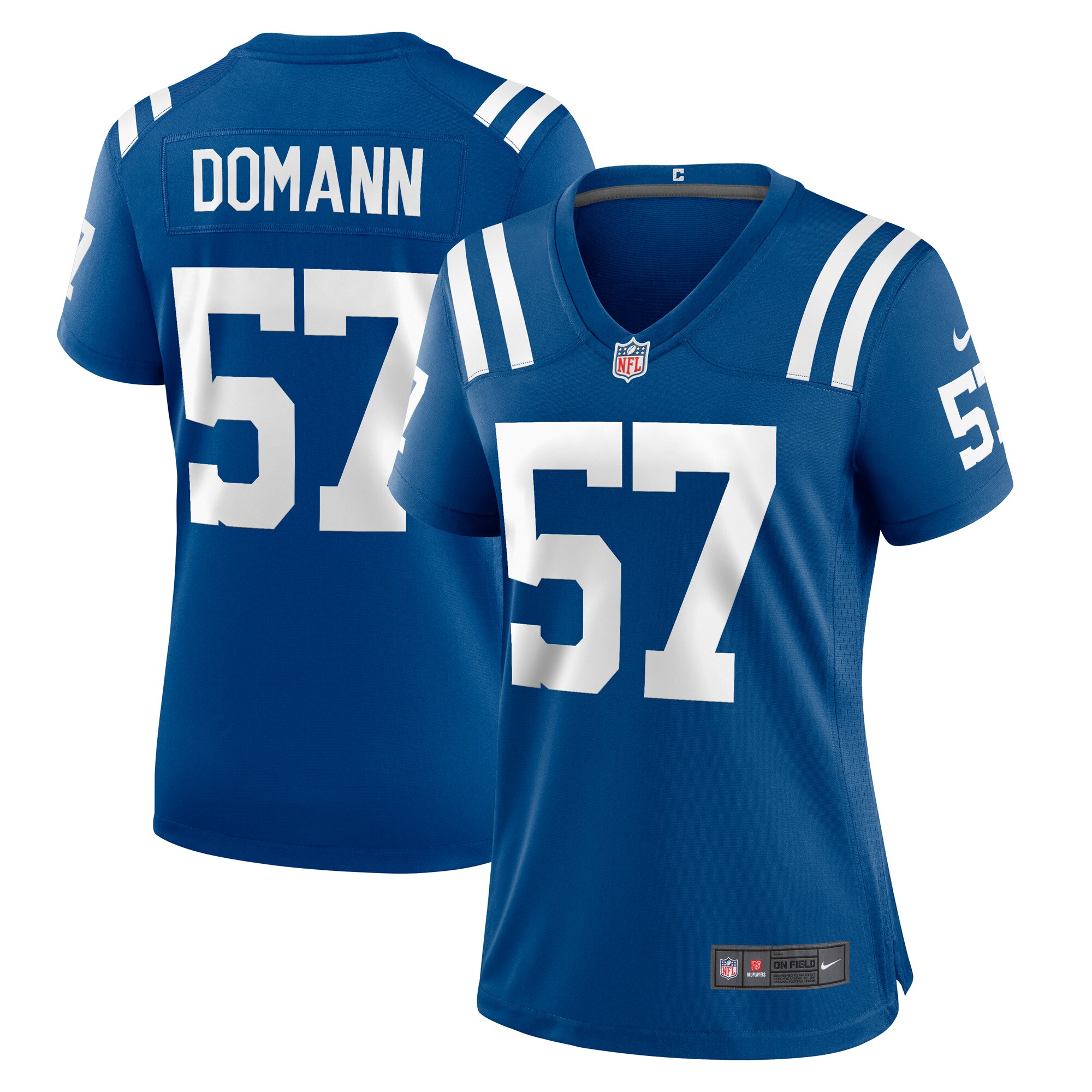 Women's Indianapolis Colts JoJo Domann Royal Game Player Jersey JS3506 Saliibo