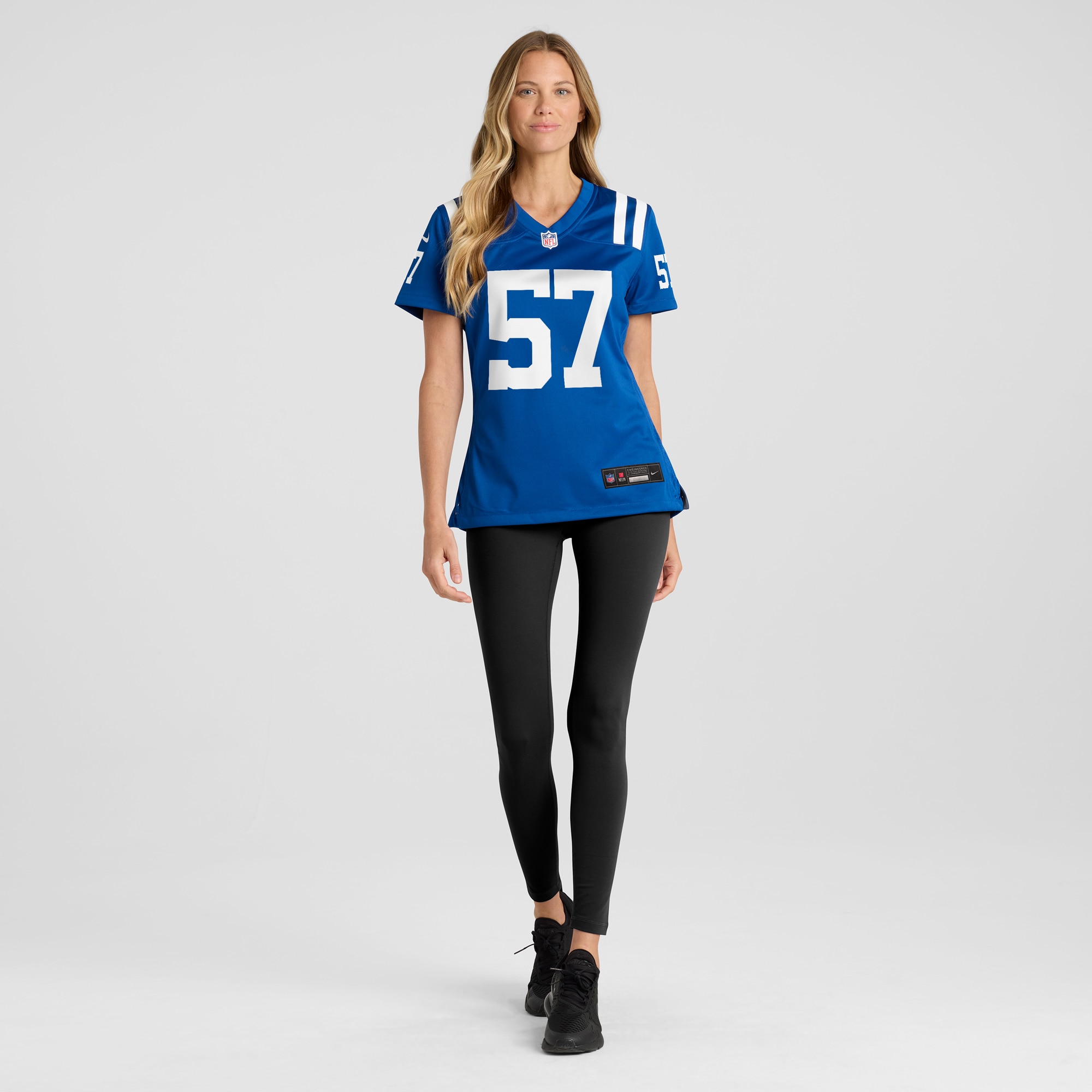 Women's Indianapolis Colts JoJo Domann Royal Game Player Jersey JS3506 Saliibo - Image 4