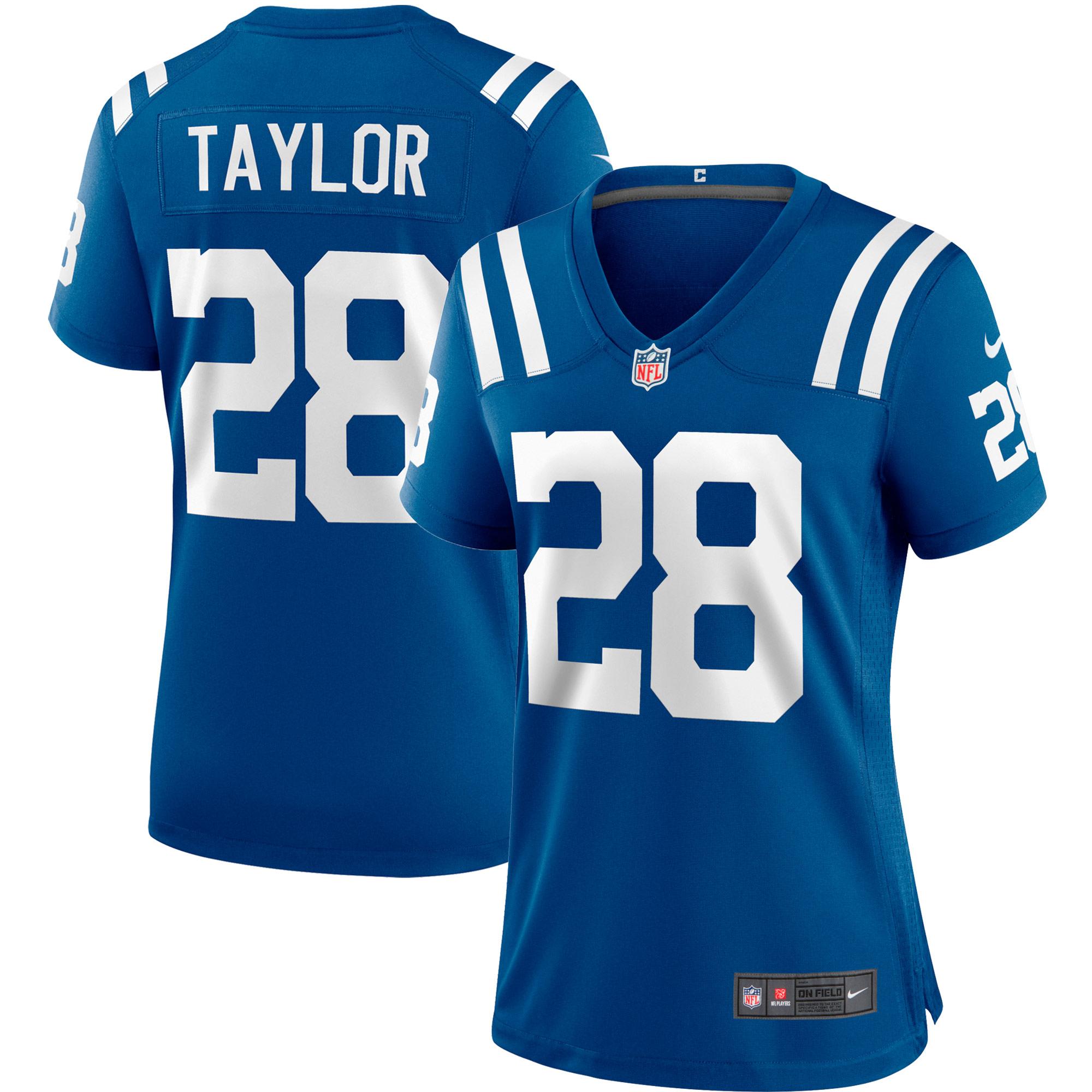Women's Indianapolis Colts Jonathan Taylor Royal Player Game Jersey JS4533 Saliibo