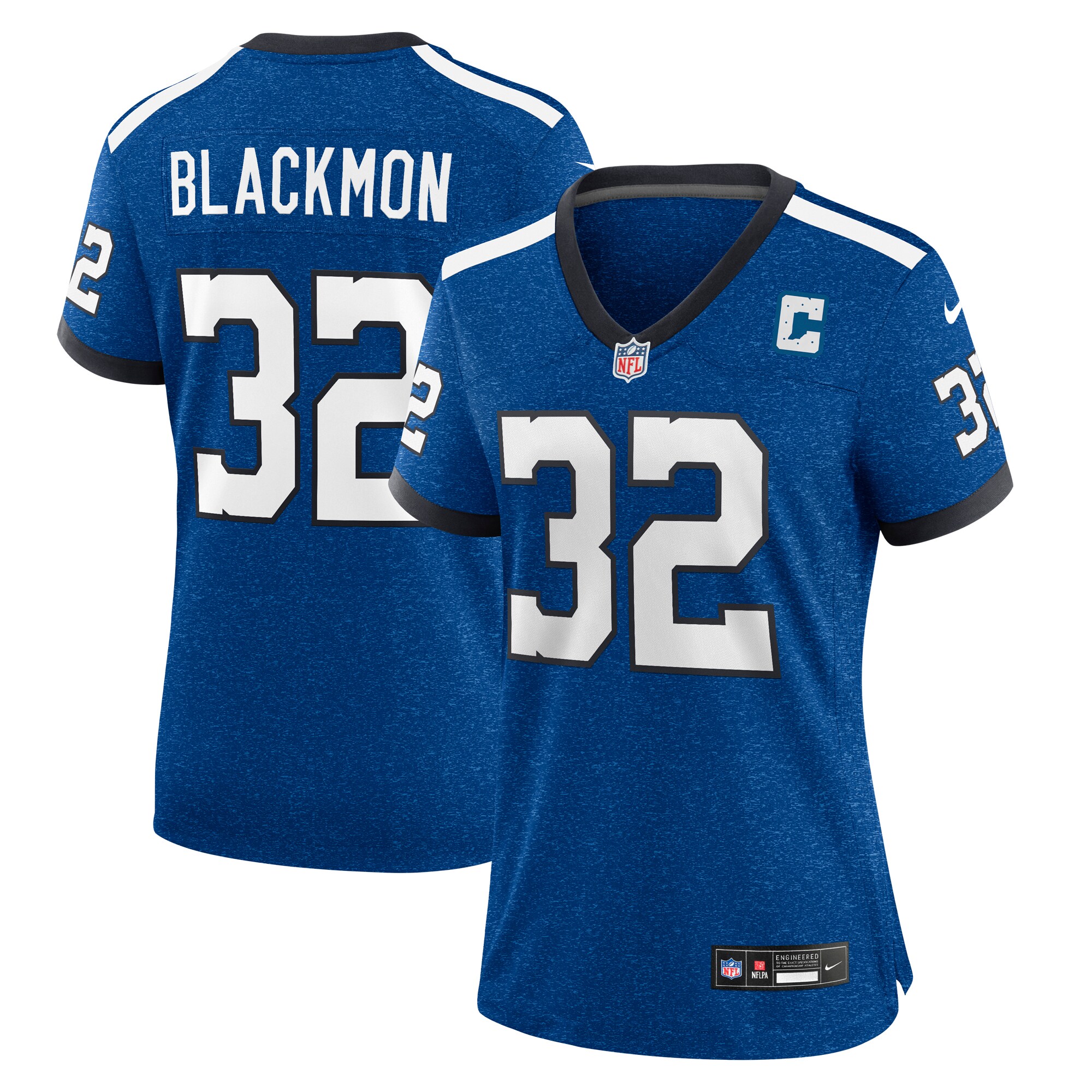 Women's Indianapolis Colts Julian Blackmon Royal Indiana Nights Alternate Game Jersey JS9180 Saliibo
