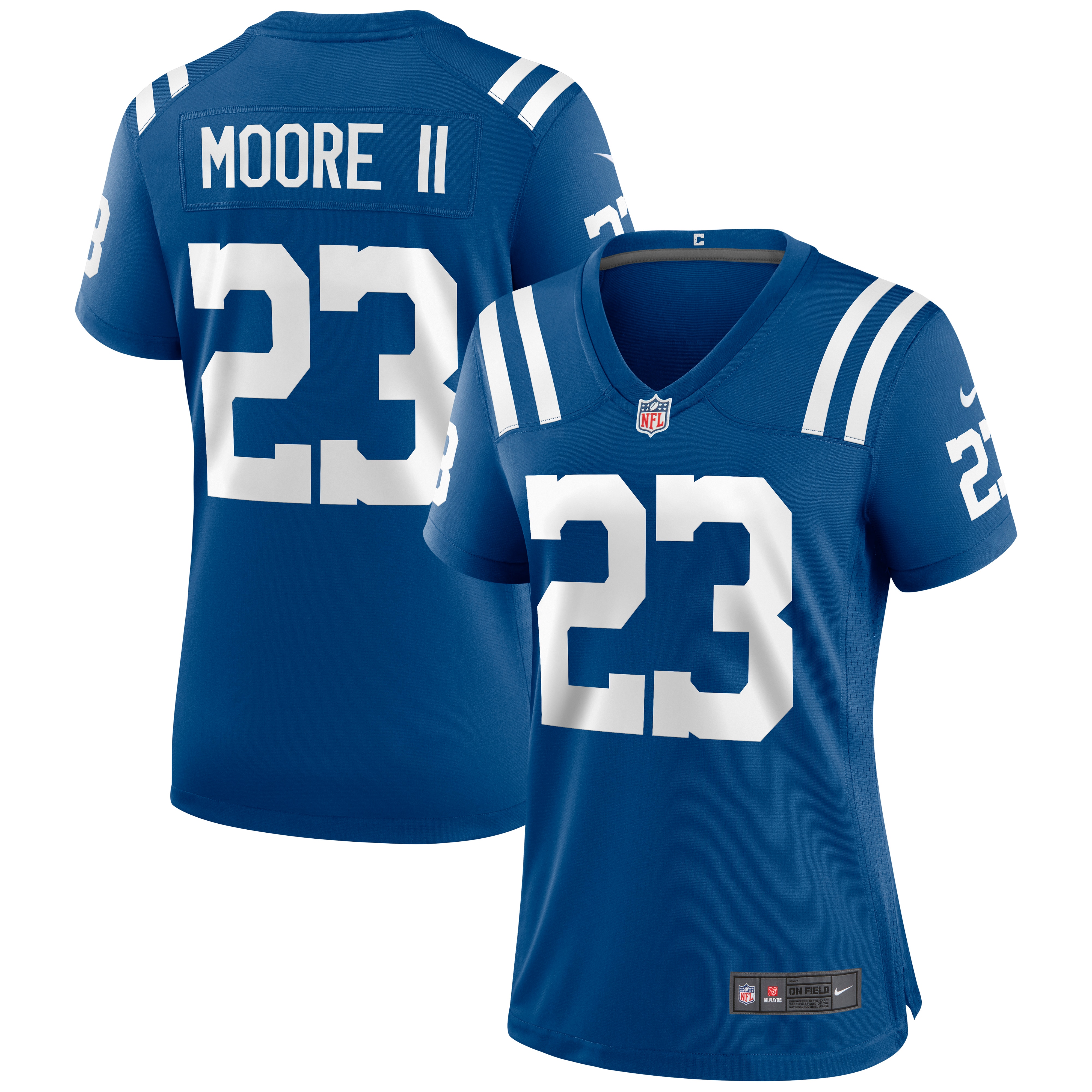 Women's Indianapolis Colts Kenny Moore II Royal Game Jersey JS5907 Saliibo