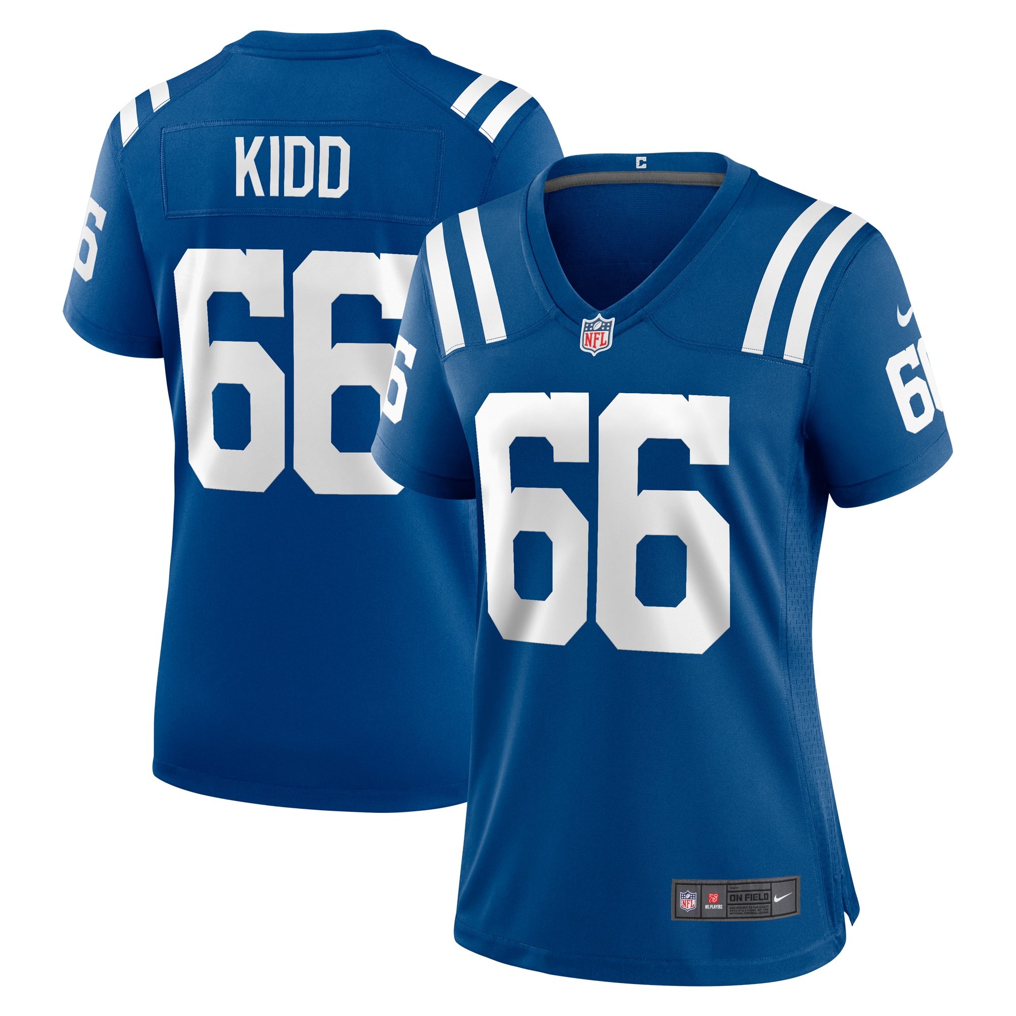 Women's Indianapolis Colts Lewis Kidd Royal Game Jersey JS5147 Saliibo