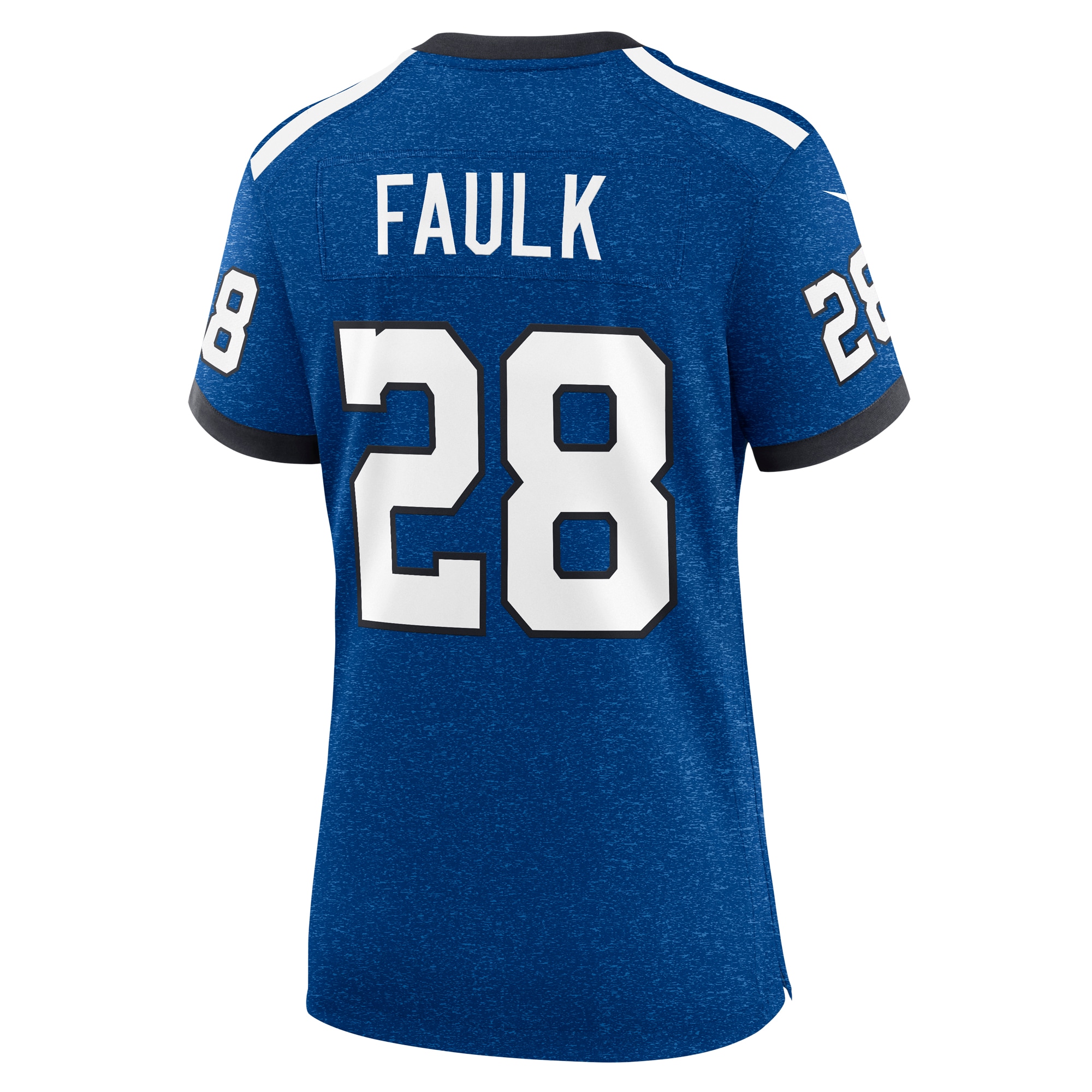 Women's Indianapolis Colts Marshall Faulk Royal Indiana Nights Alternate Game Jersey JS1886 Saliibo - Image 3