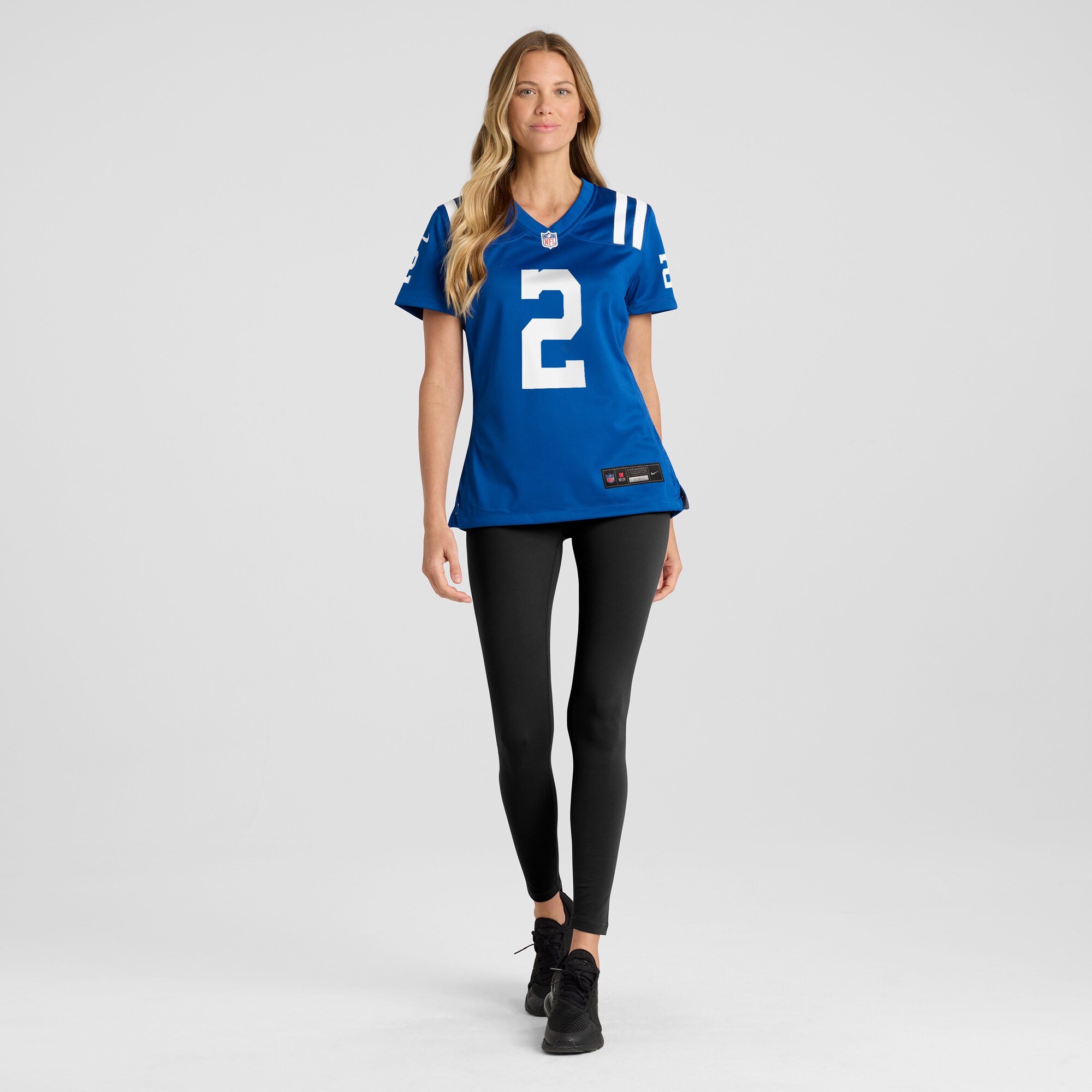 Women's Indianapolis Colts Matt Gay Royal Game Player Jersey JS8002 Saliibo - Image 4