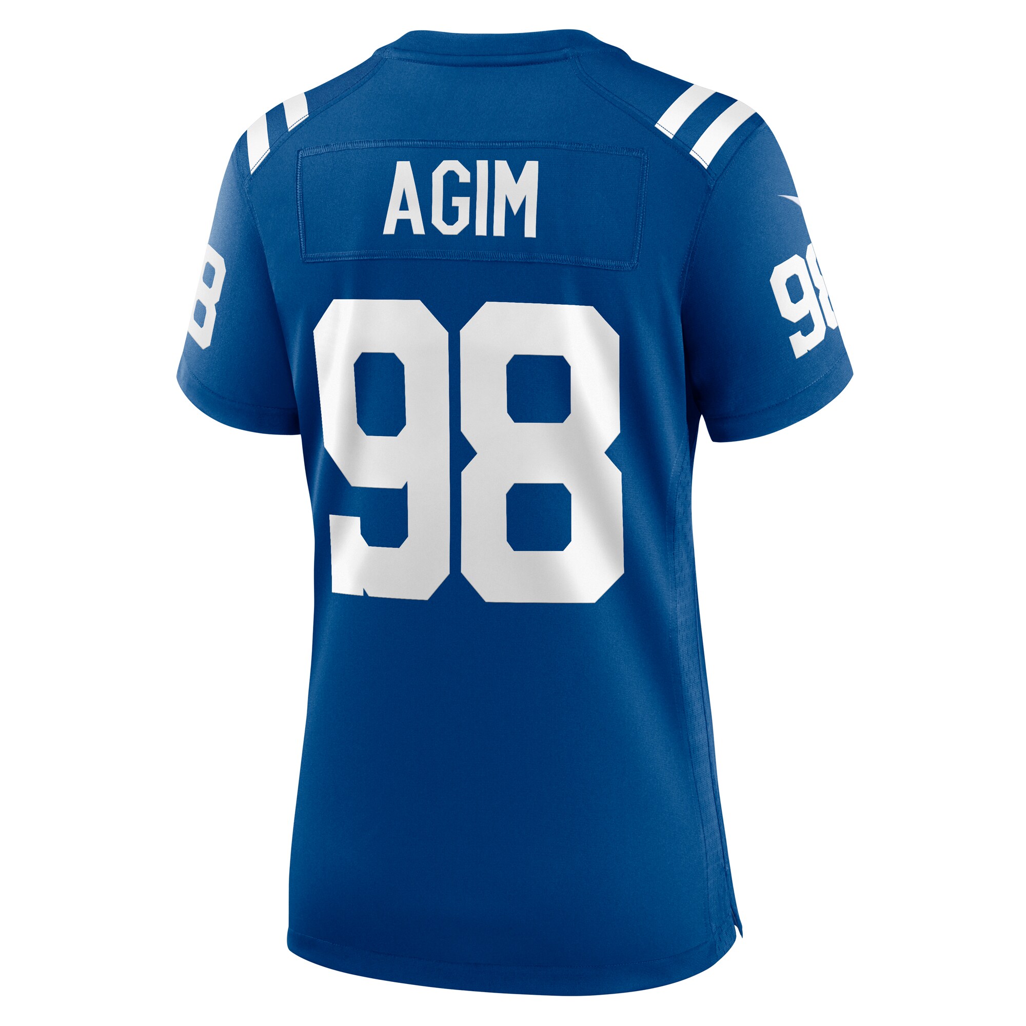 Women's Indianapolis Colts McTelvin Agim Royal Team Game Jersey JS3518 Saliibo - Image 3