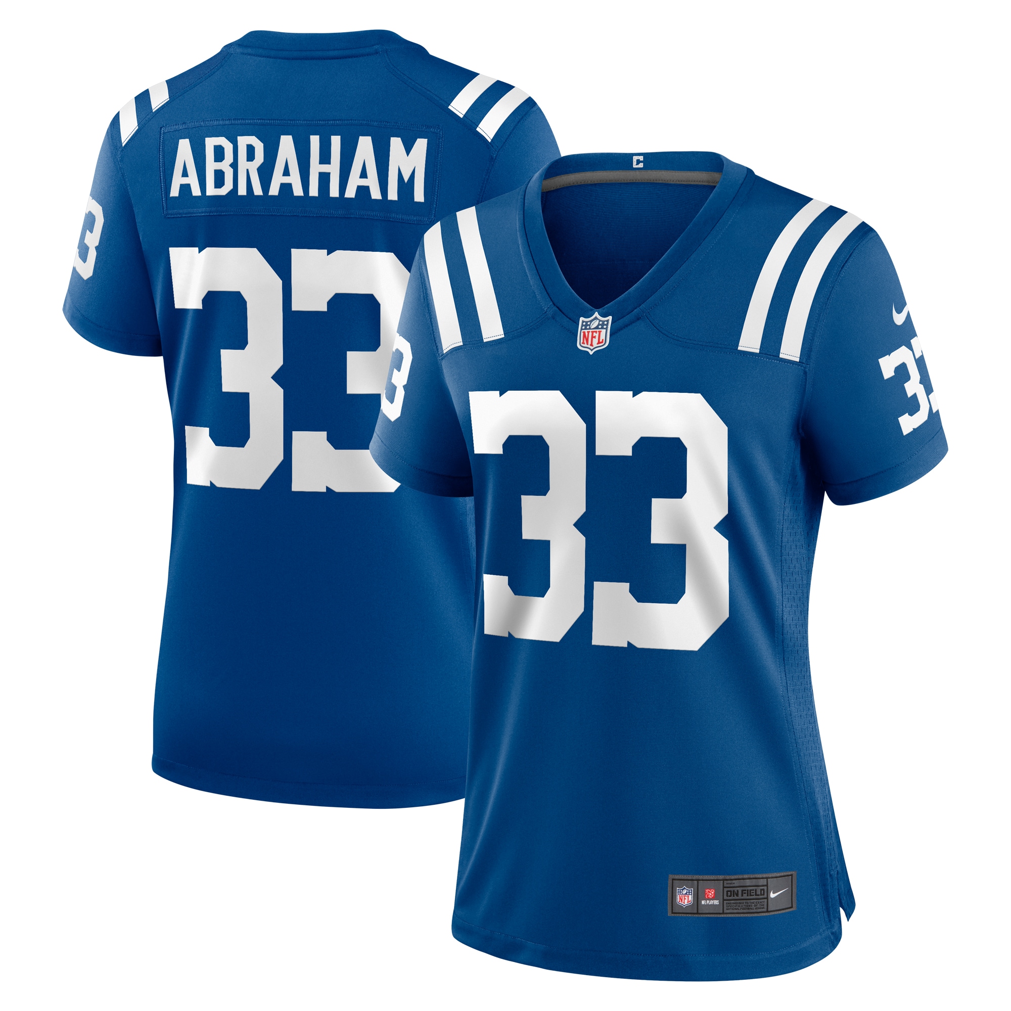 Women's Indianapolis Colts Micah Abraham Royal Game Jersey JS2189 Saliibo