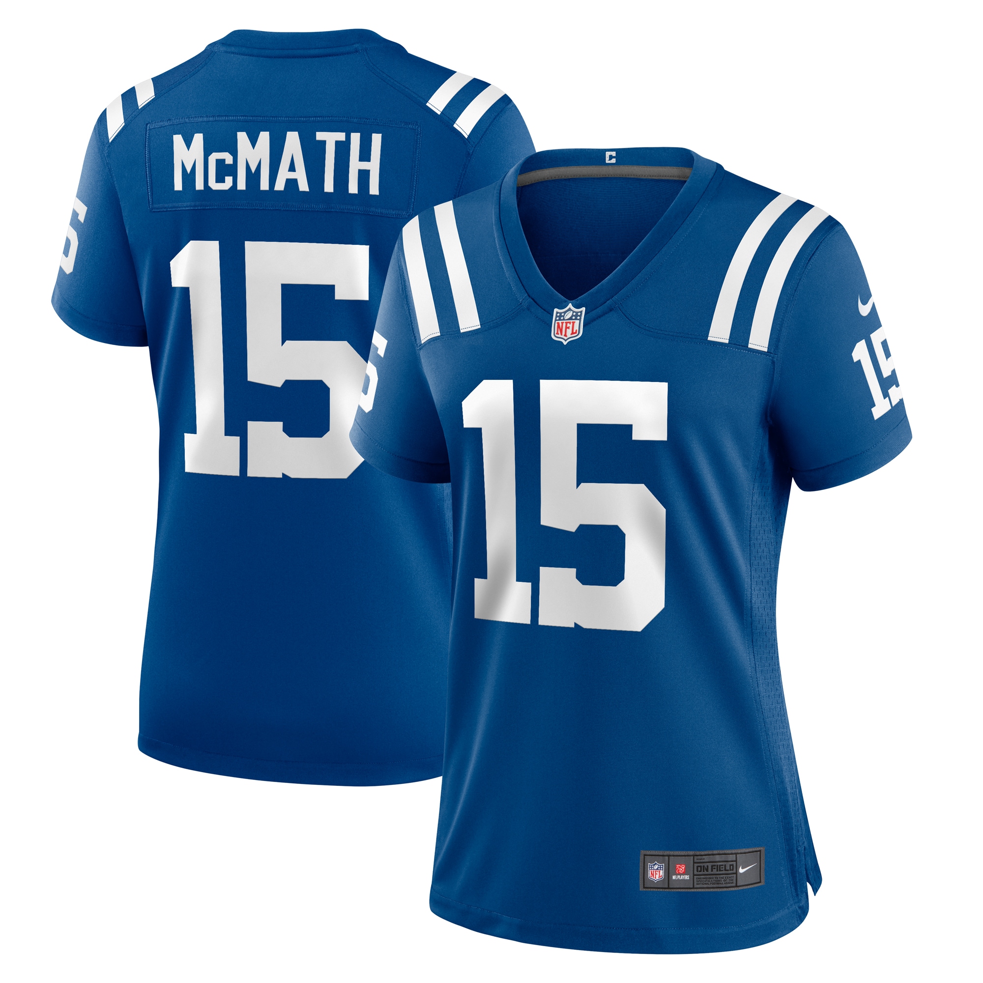 Women's Indianapolis Colts Racey McMath Royal Team Game Jersey JS3723 Saliibo