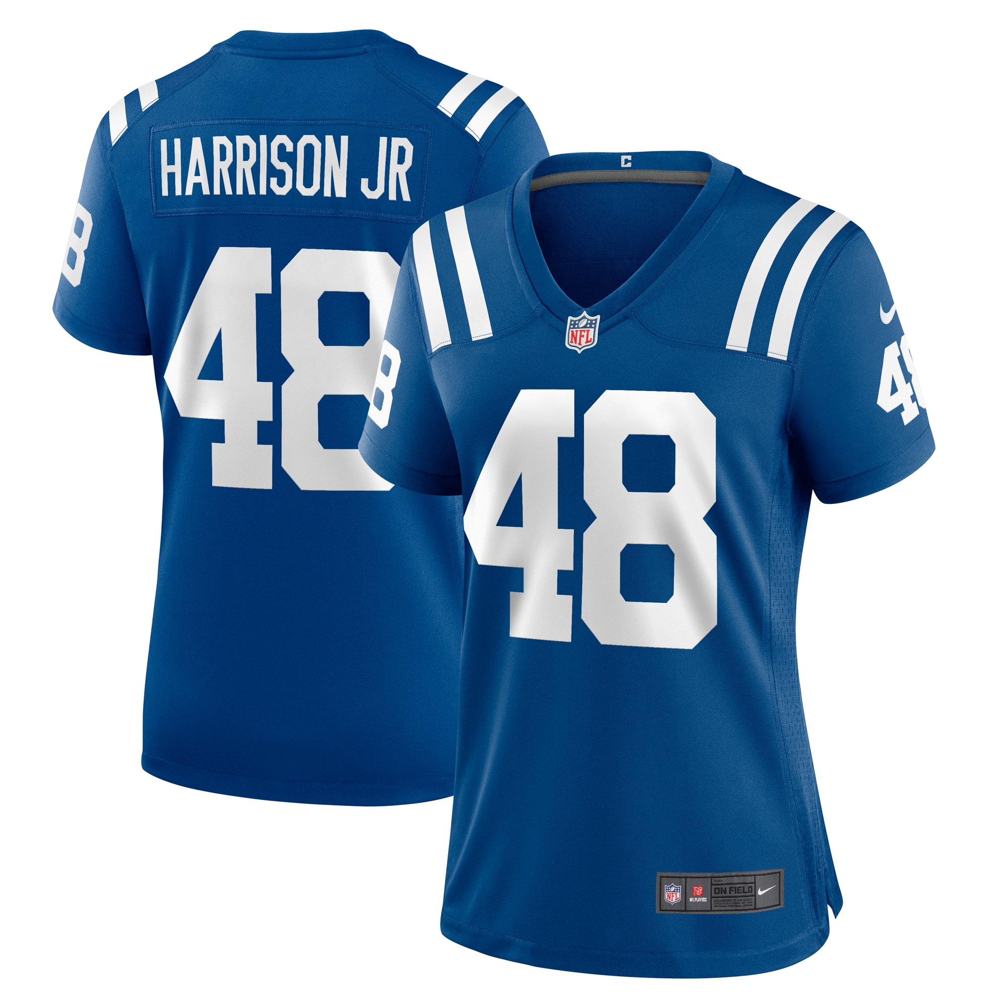Women's Indianapolis Colts Ronnie Harrison Jr. Royal Team Game Jersey JS8694 Saliibo