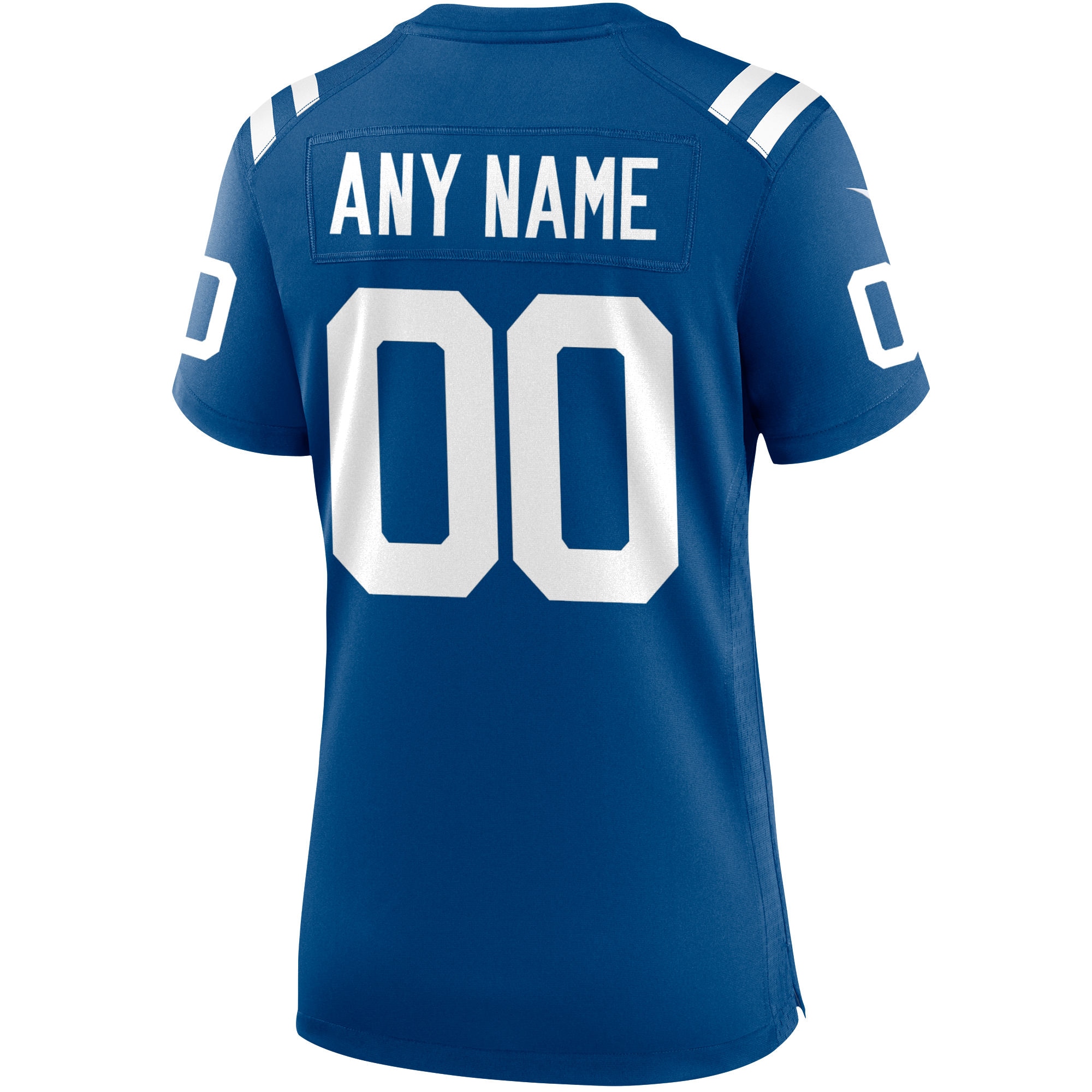 Women's Indianapolis Colts Royal Custom Game Jersey JS1145 Saliibo - Image 3
