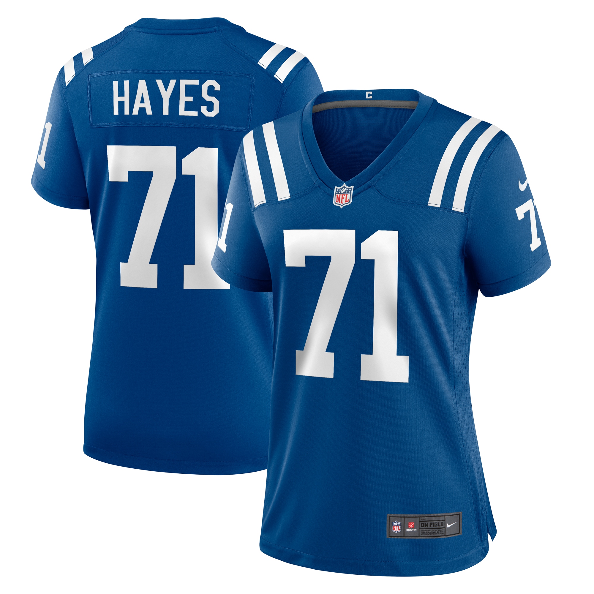 Women's Indianapolis Colts Ryan Hayes Royal Team Game Jersey JS2269 Saliibo