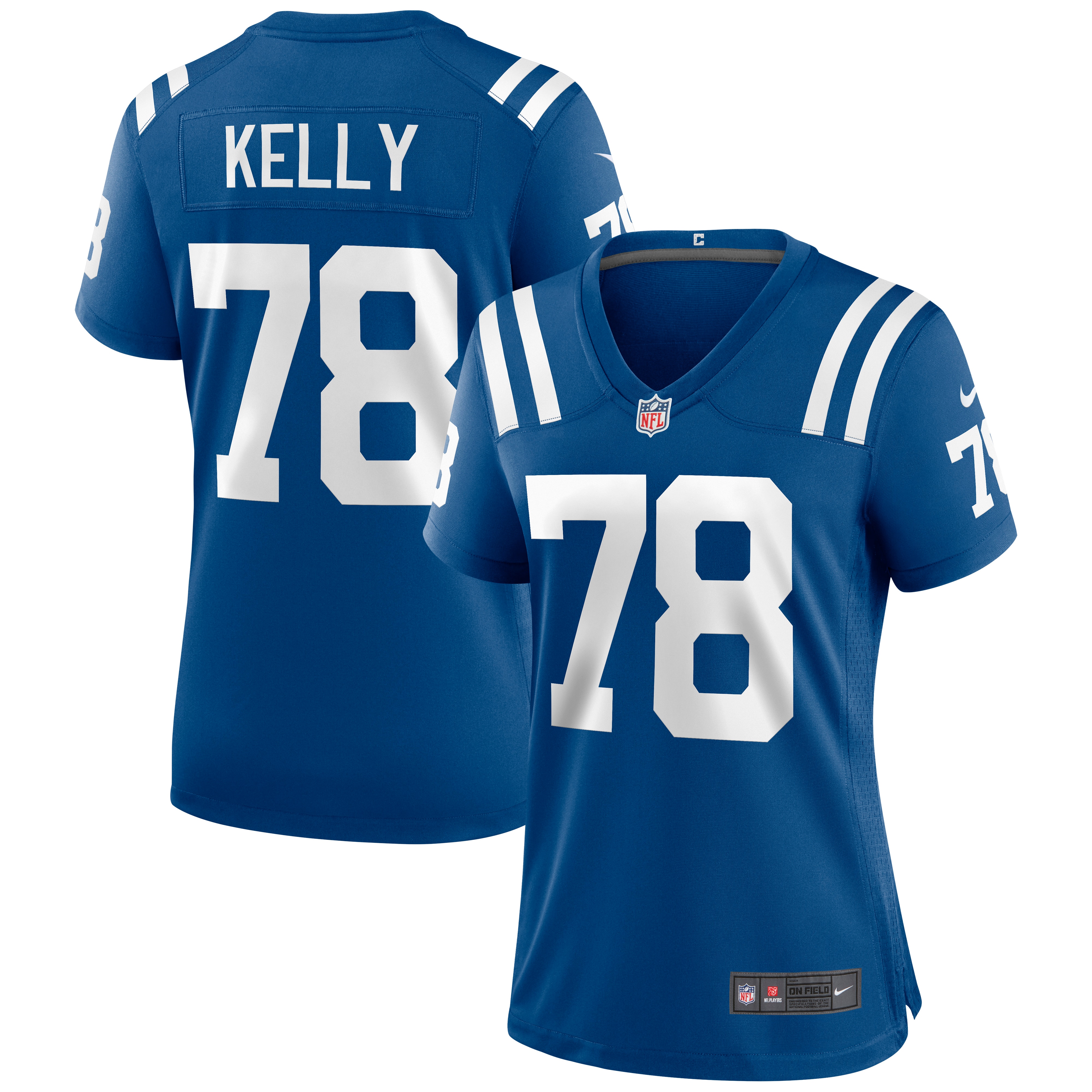 Women's Indianapolis Colts Ryan Kelly Royal Game Jersey JS2589 Saliibo