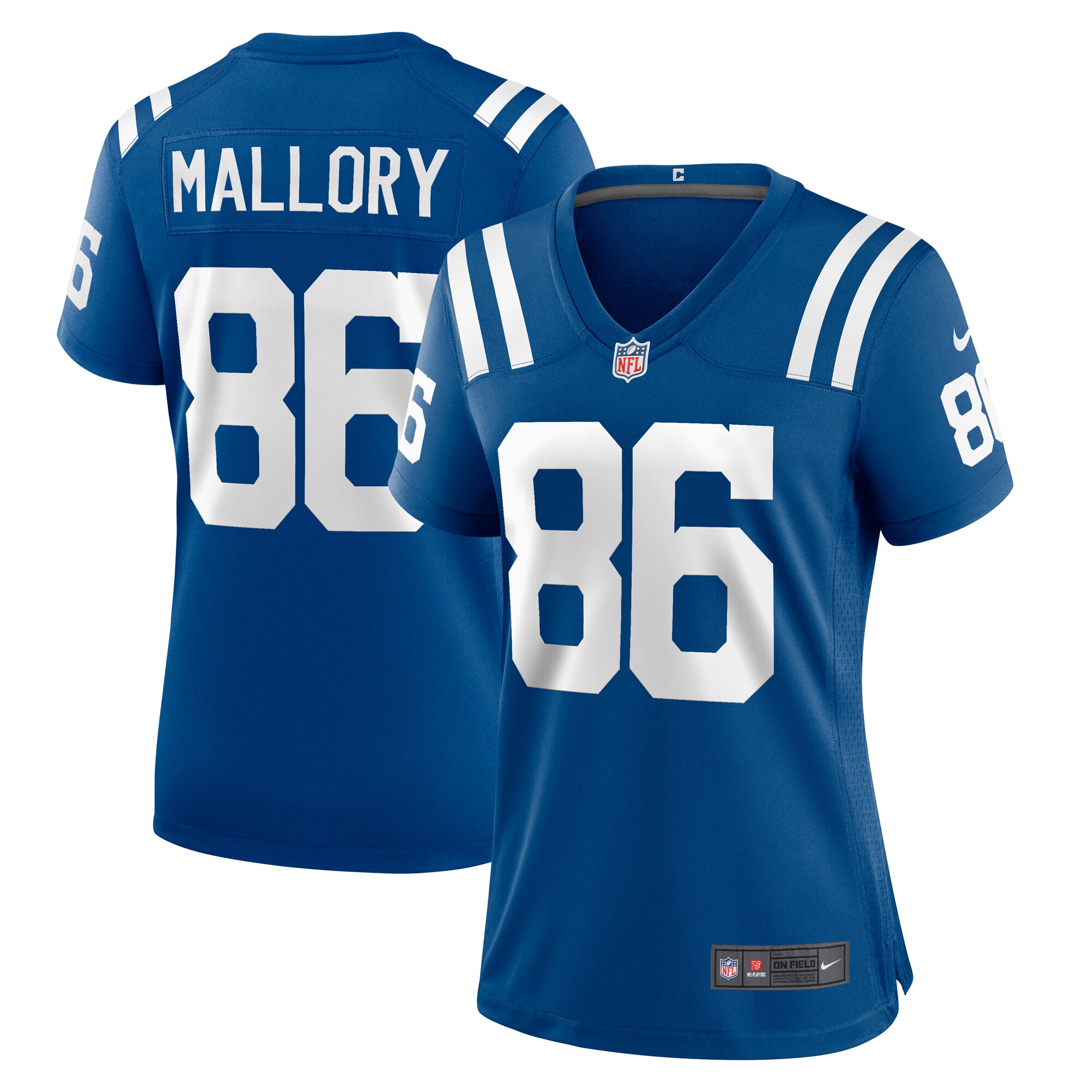 Women's Indianapolis Colts Will Mallory Royal Team Game Jersey JS6237 Saliibo