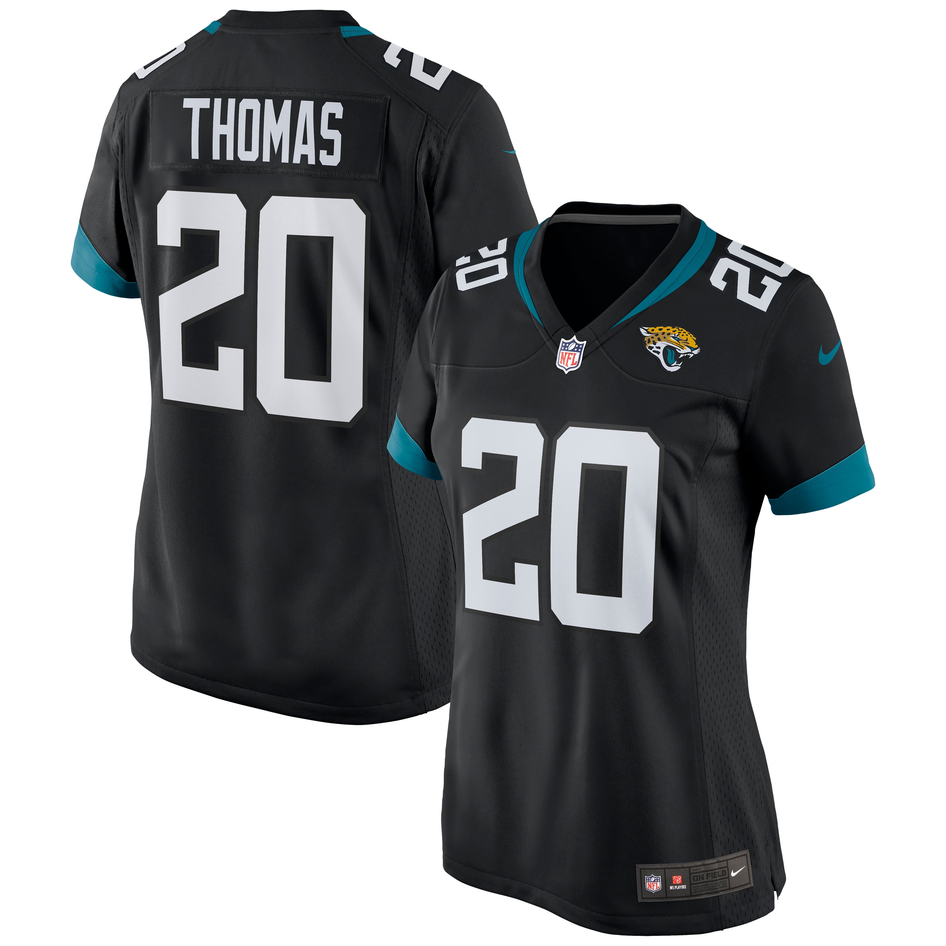 Women's Jacksonville Jaguars Daniel Thomas Black Game Jersey JS7710 Saliibo
