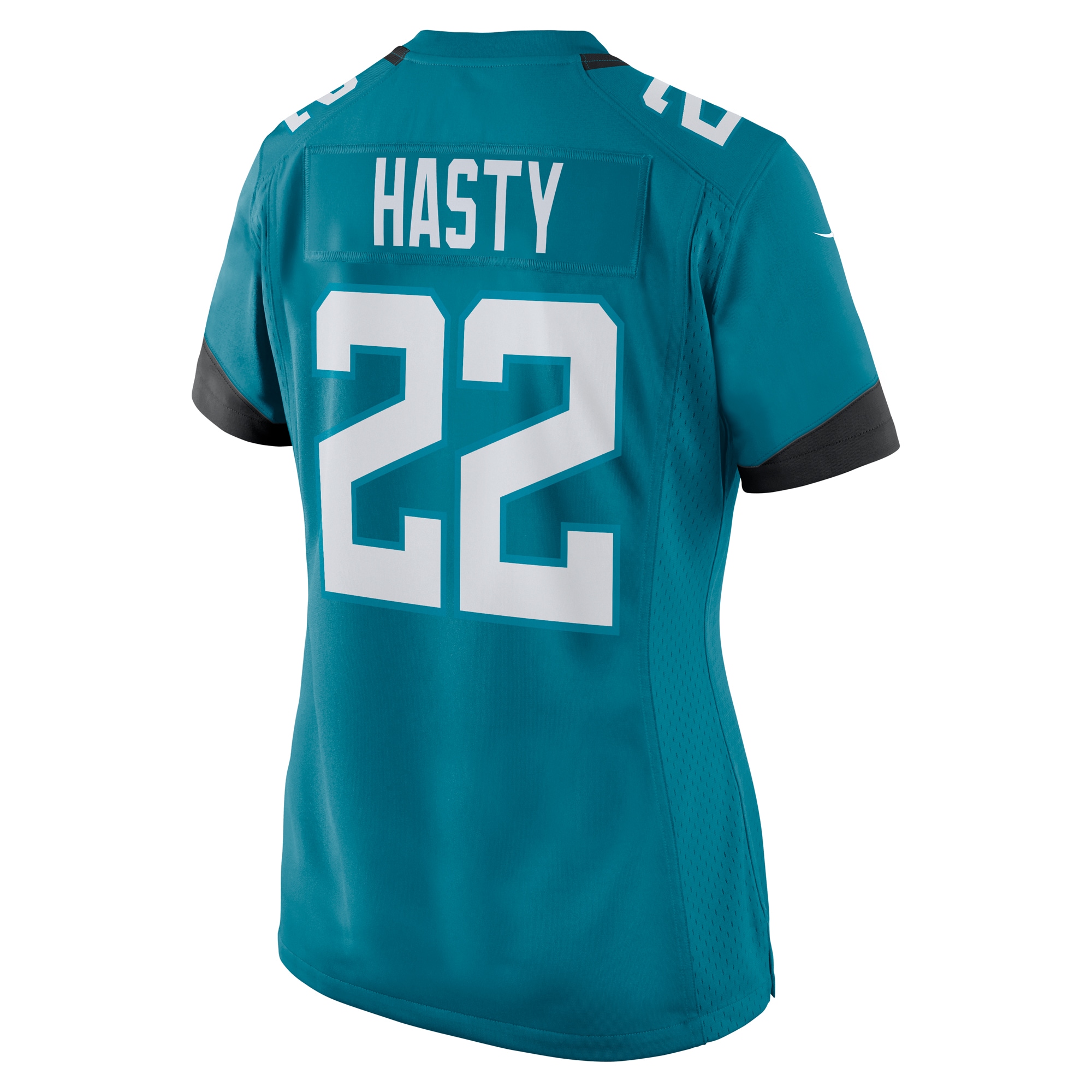 Women's Jacksonville Jaguars Jamycal Hasty Teal Game Player Jersey JS8821 Saliibo - Image 3