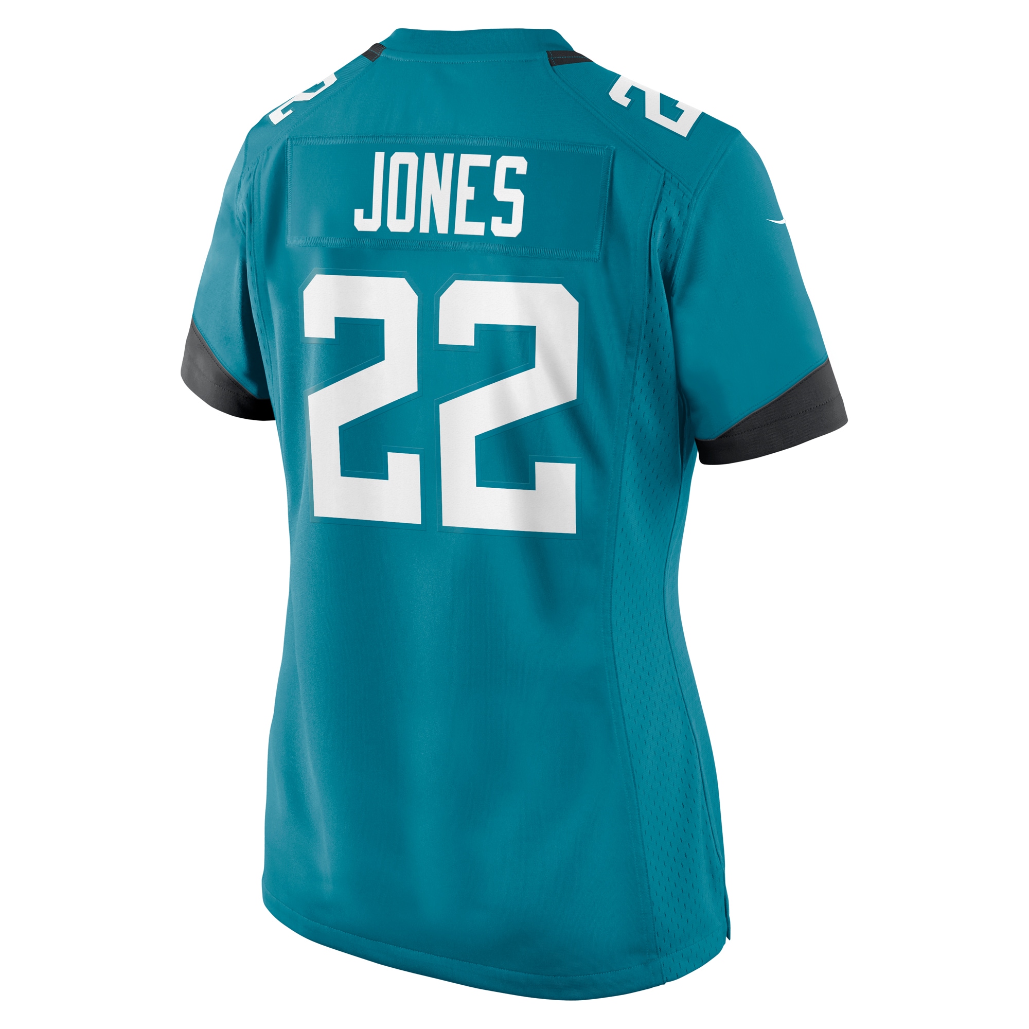 Women's Jacksonville Jaguars Jarrian Jones Teal Game Jersey JS1113 Saliibo - Image 3