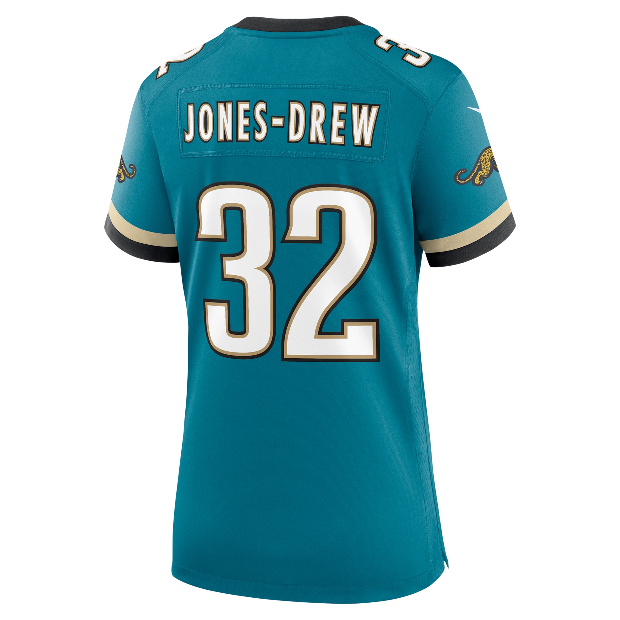 Women's Jacksonville Jaguars Maurice Jones-Drew Teal Prowler Throwback Retired Player Game Jersey JS5864 Saliibo - Image 3