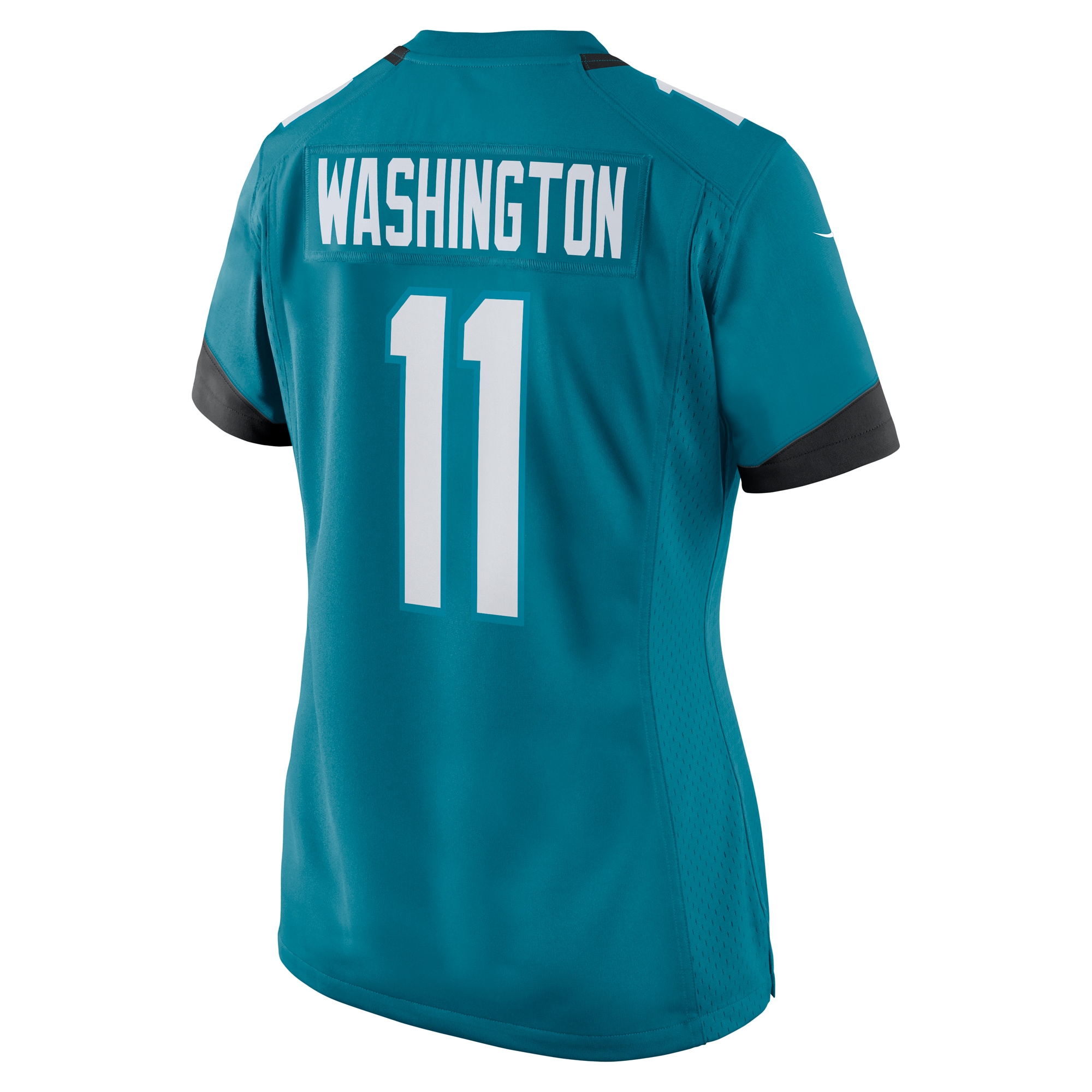 Women's Jacksonville Jaguars Parker Washington Teal Team Game Jersey JS8676 Saliibo - Image 3