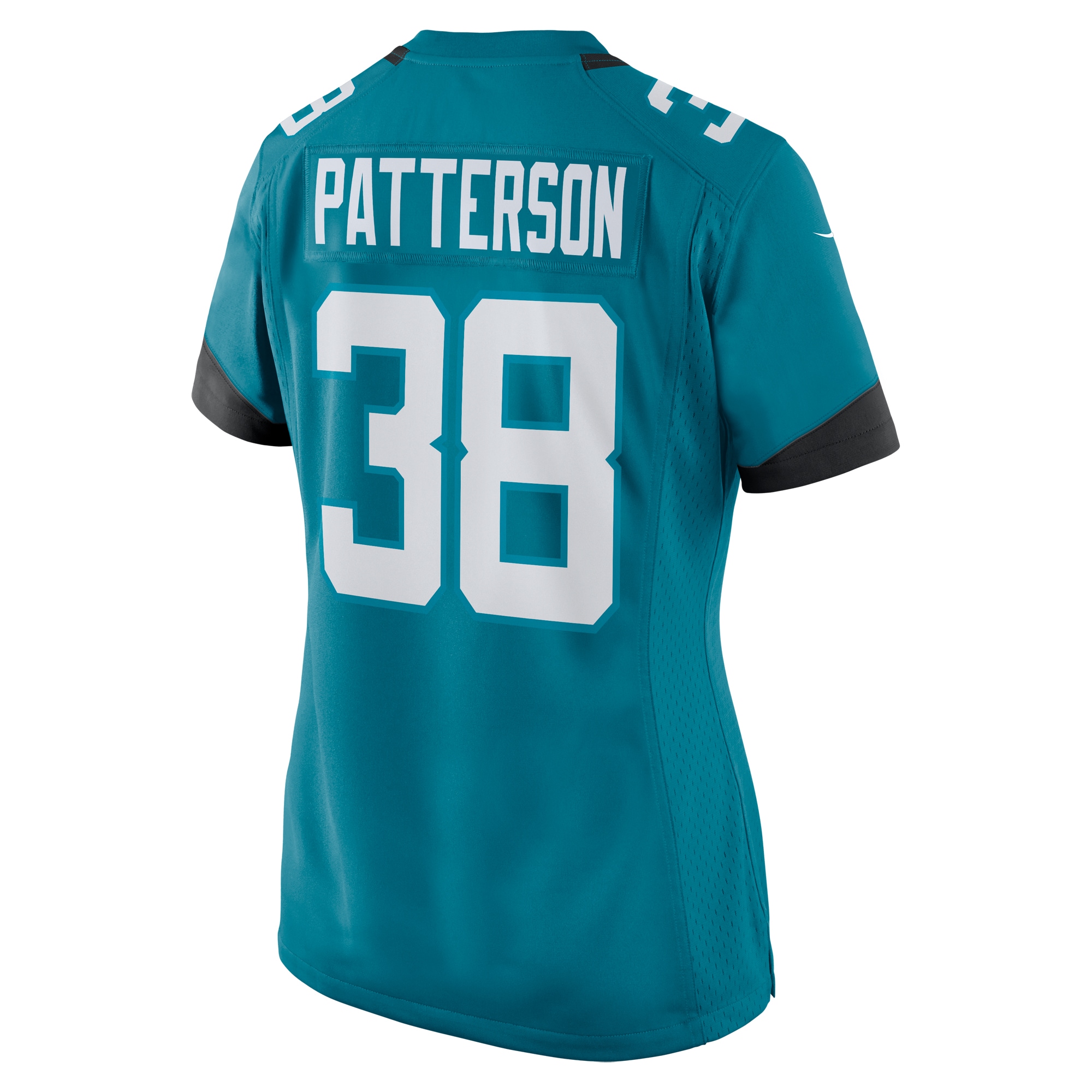 Women's Jacksonville Jaguars Riley Patterson Teal Team Game Jersey JS9301 Saliibo - Image 3