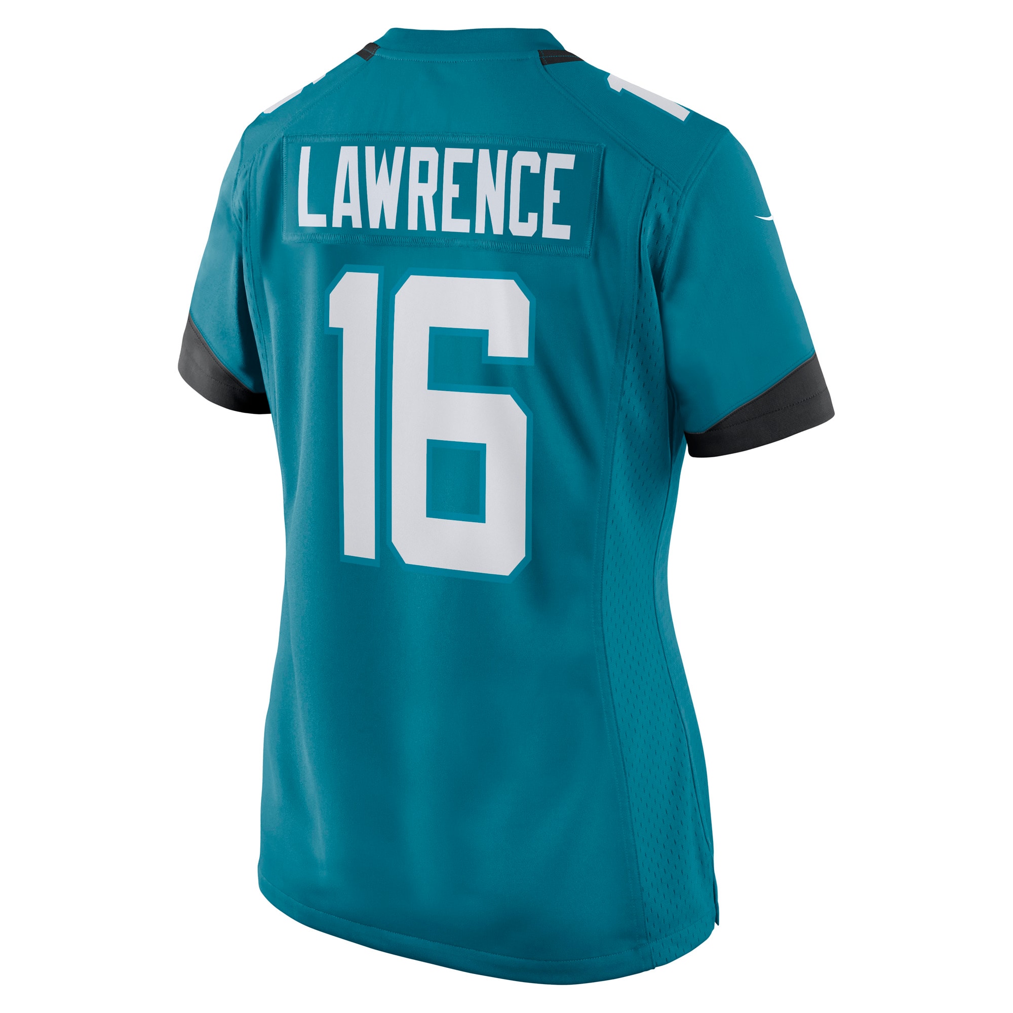 Women's Jacksonville Jaguars Trevor Lawrence Teal Game Jersey JS4617 Saliibo - Image 3