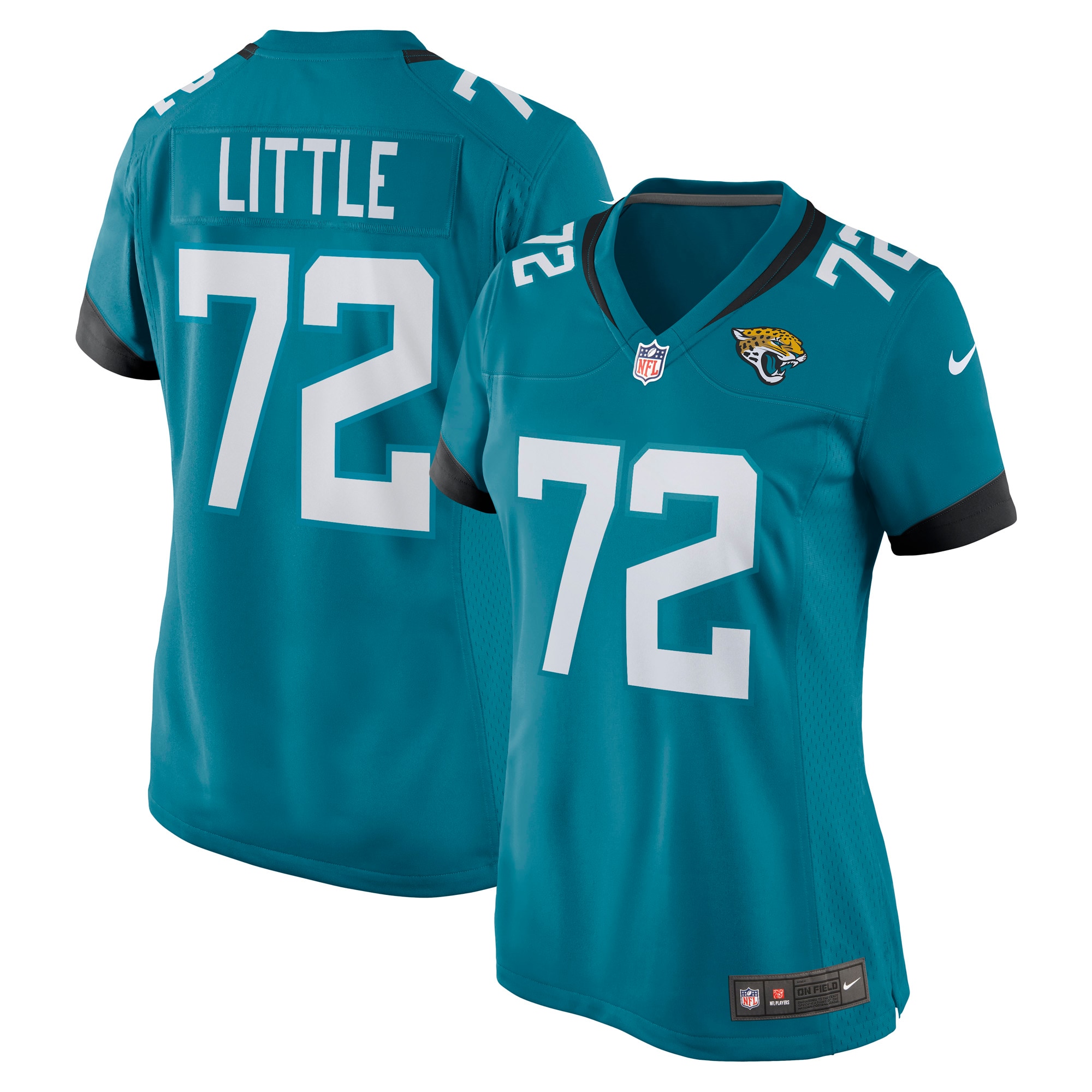 Women's Jacksonville Jaguars Walker Little Teal Game Jersey JS1694 Saliibo