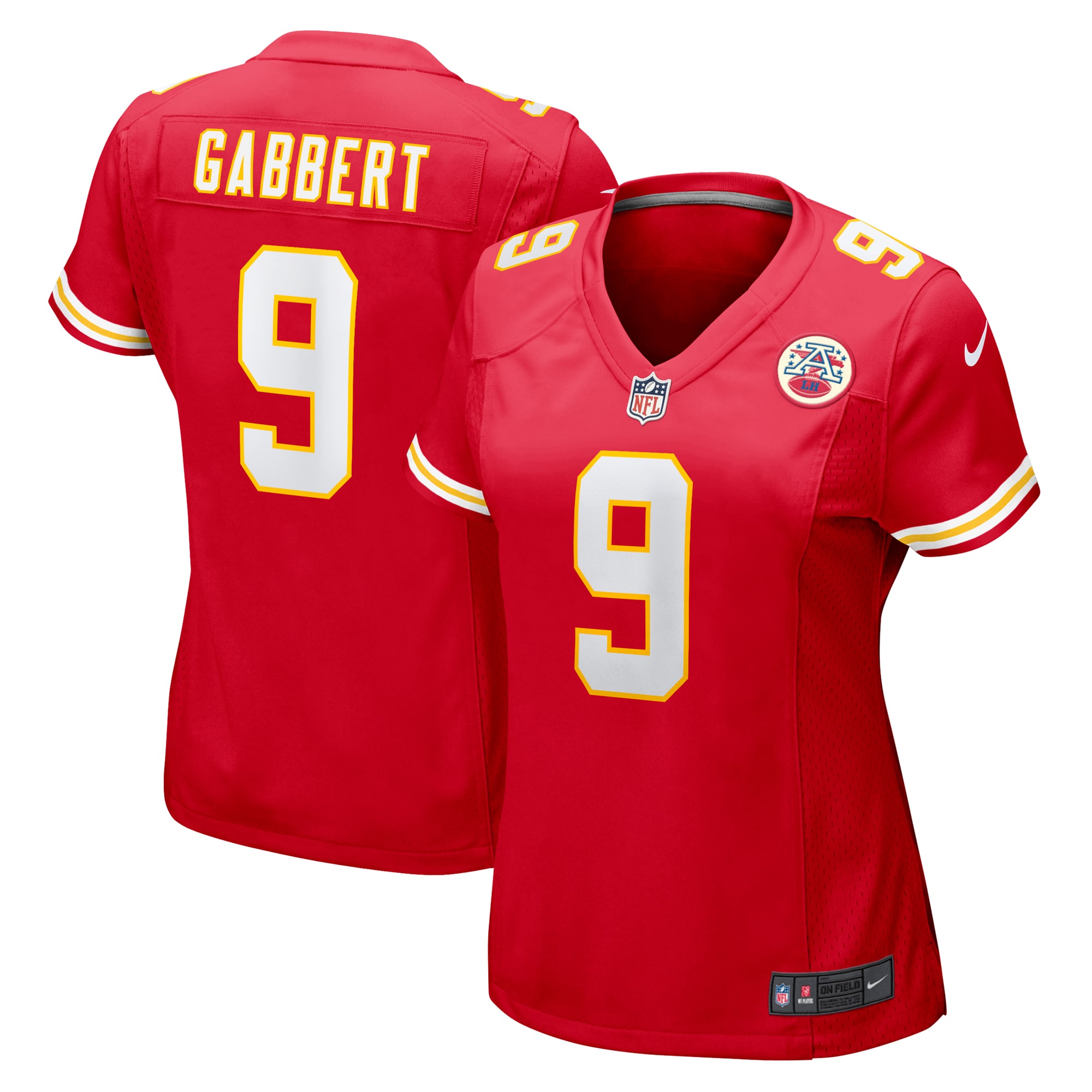 Women's Kansas City Chiefs Blaine Gabbert Red Game Jersey JS3116 Saliibo
