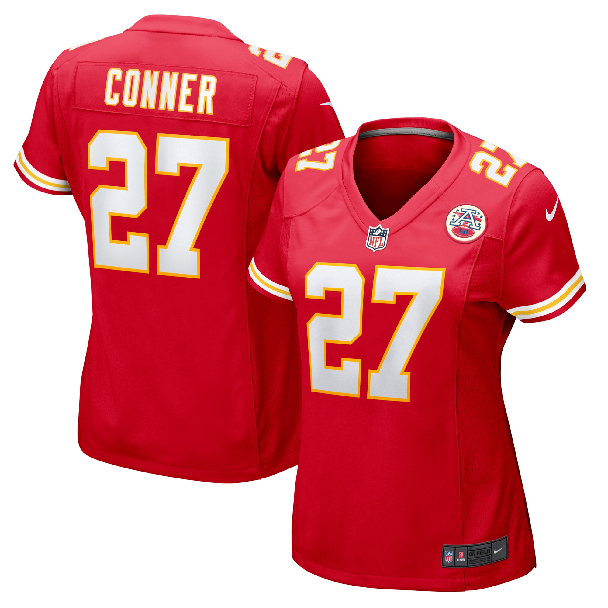 Women's Kansas City Chiefs Chamarri Conner Red Game Jersey JS8517 Saliibo