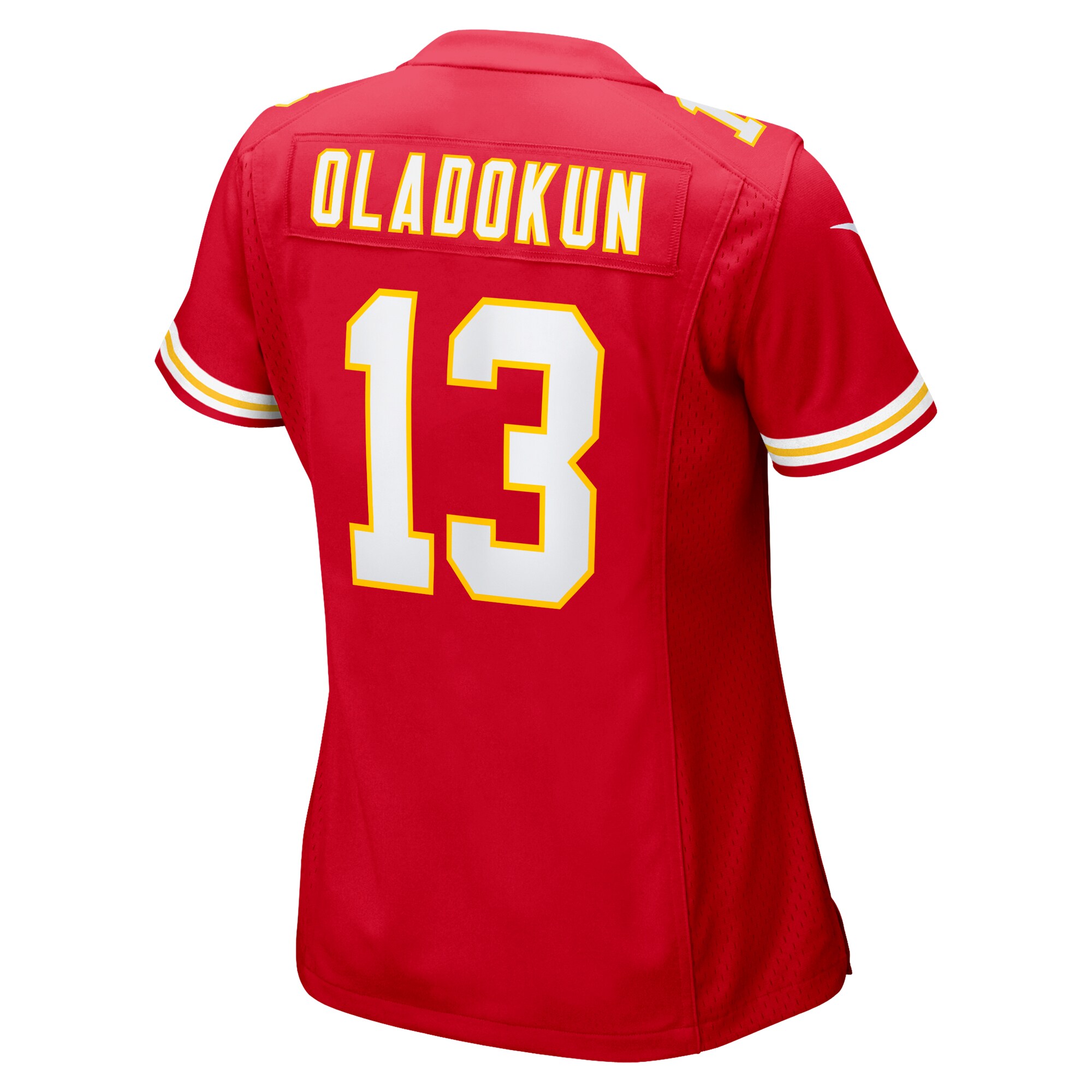 Women's Kansas City Chiefs Chris Oladokun Red Game Jersey JS6260 Saliibo - Image 3