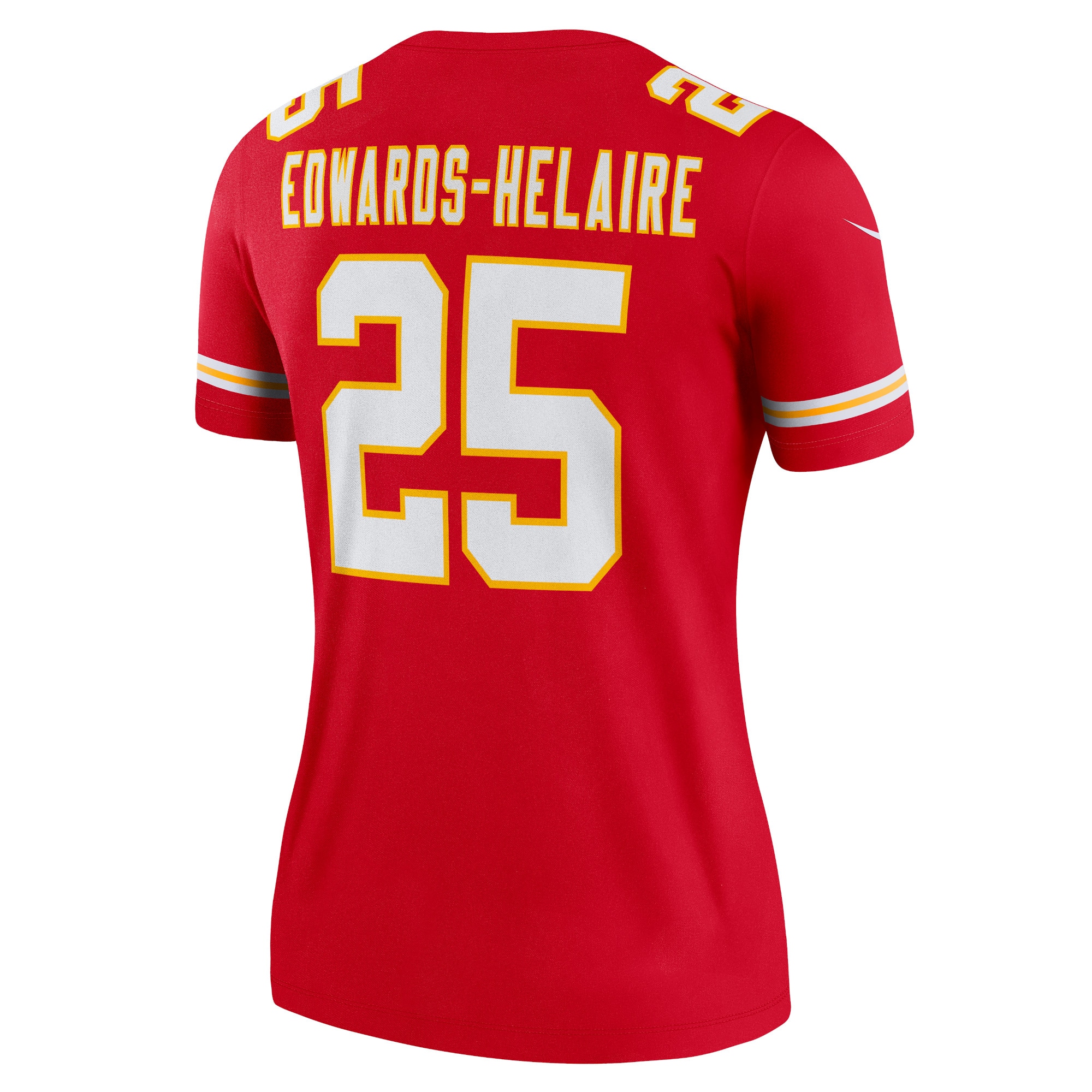 Women's Kansas City Chiefs Clyde Edwards-Helaire Red Legend Player Performance Top JS8821 Saliibo - Image 3