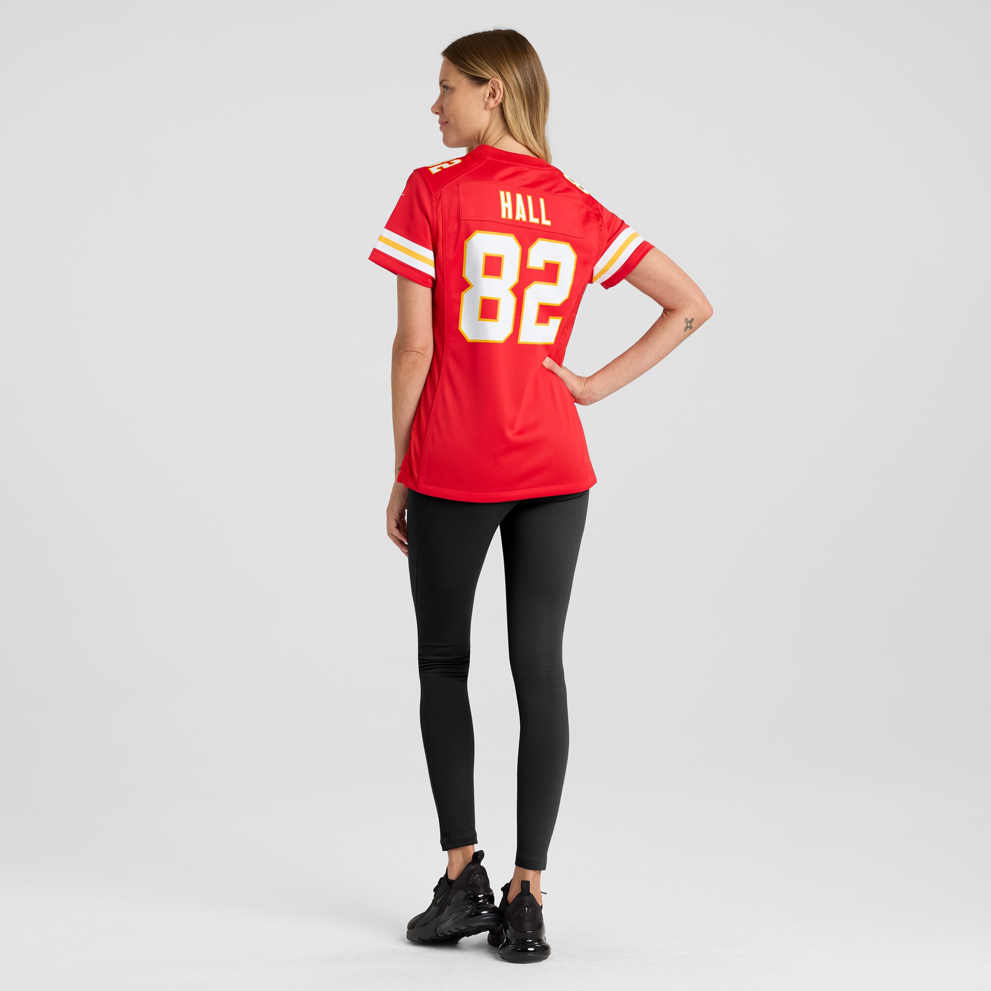 Women's Kansas City Chiefs Dante Hall Red Retired Player Game Jersey JS1431 Saliibo - Image 5