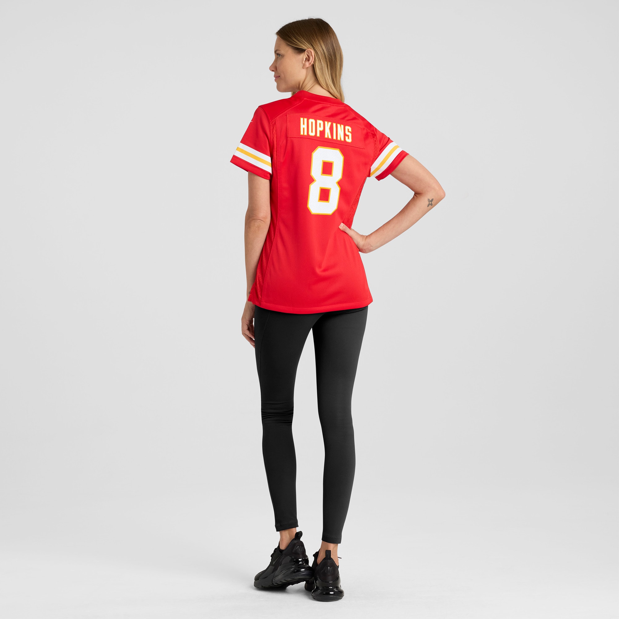 Women's Kansas City Chiefs DeAndre Hopkins Red Player Game Jersey JS2685 Saliibo - Image 5
