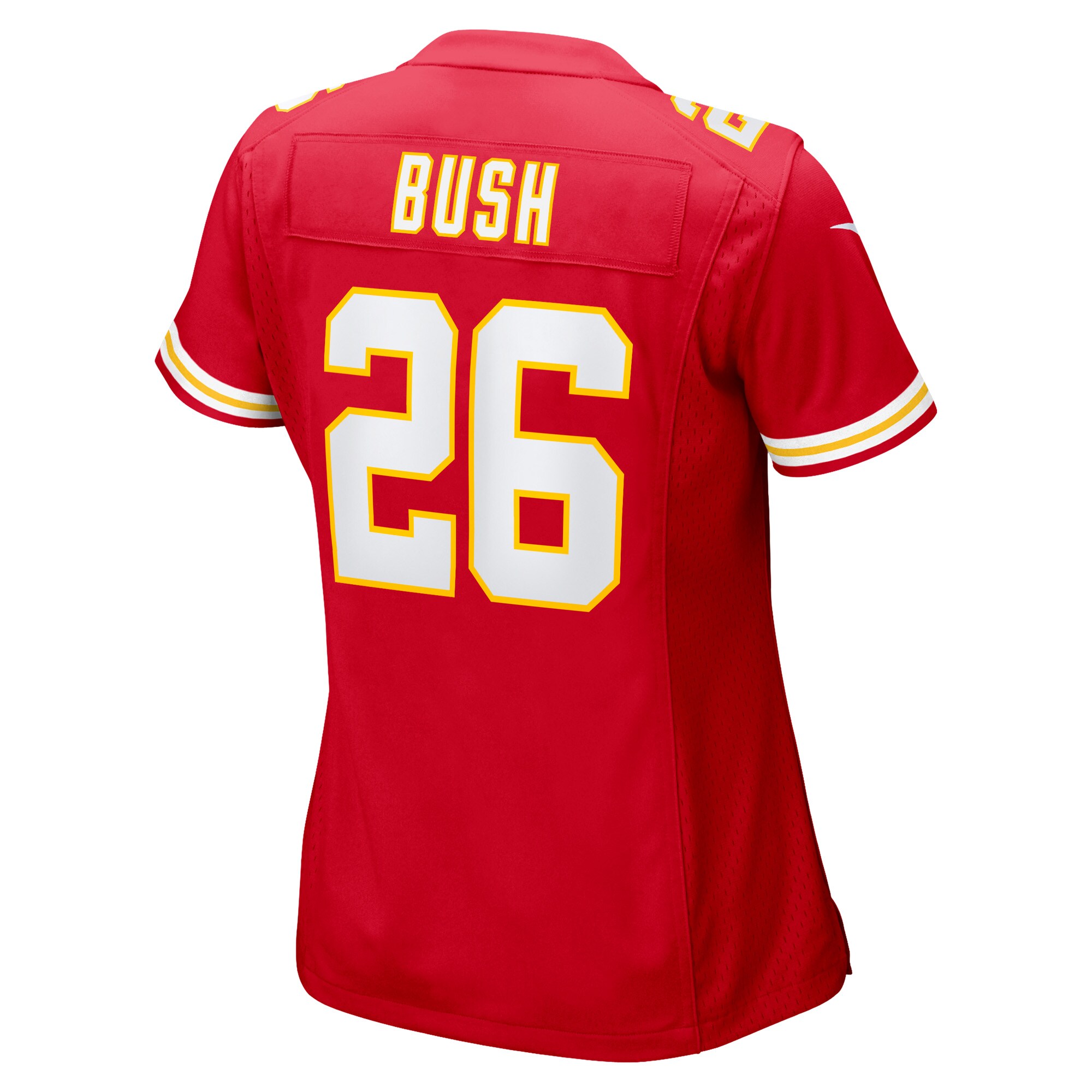 Women's Kansas City Chiefs Deon Bush Red Game Player Jersey JS8705 Saliibo - Image 3
