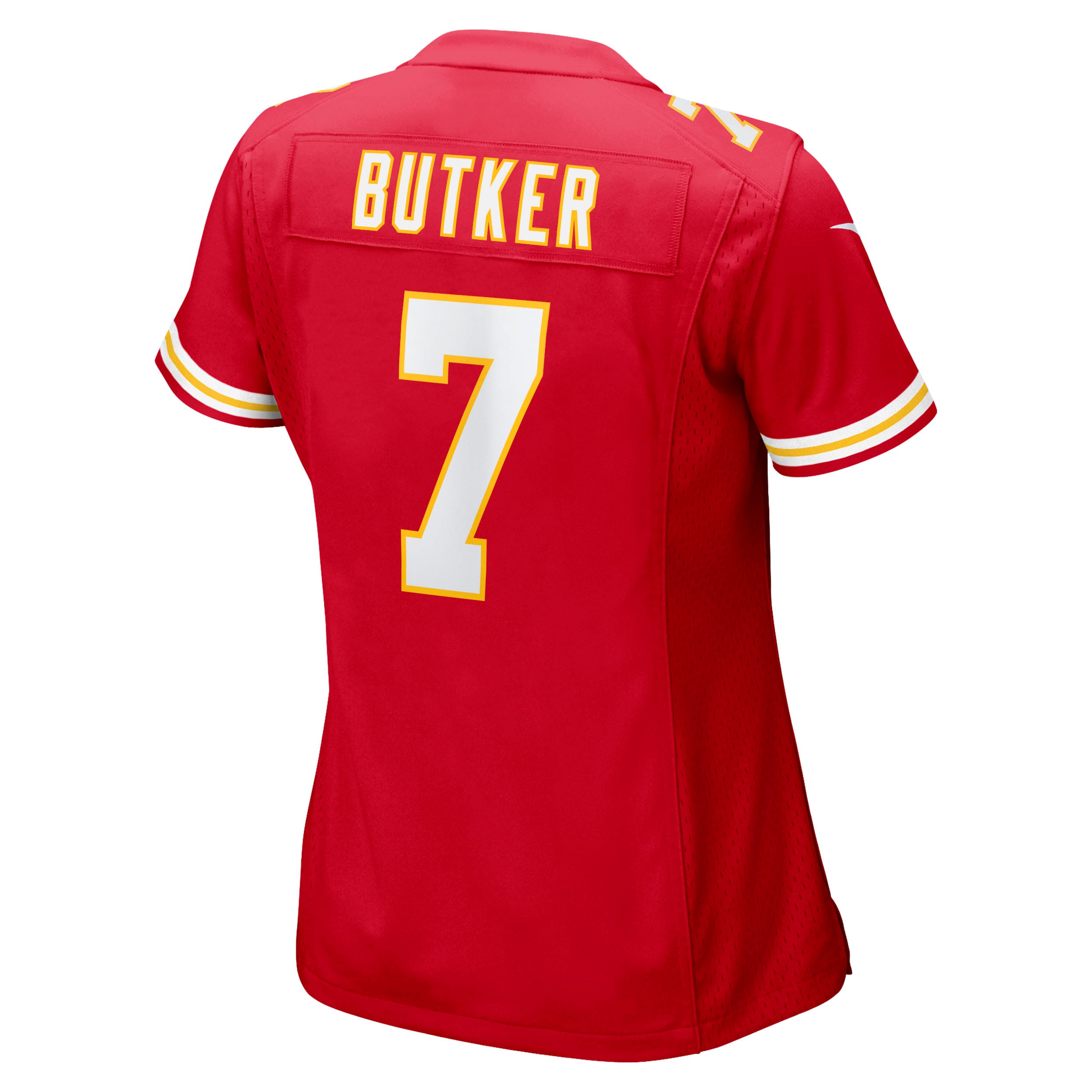 Women's Kansas City Chiefs Harrison Butker Red Game Jersey JS5800 Saliibo - Image 3