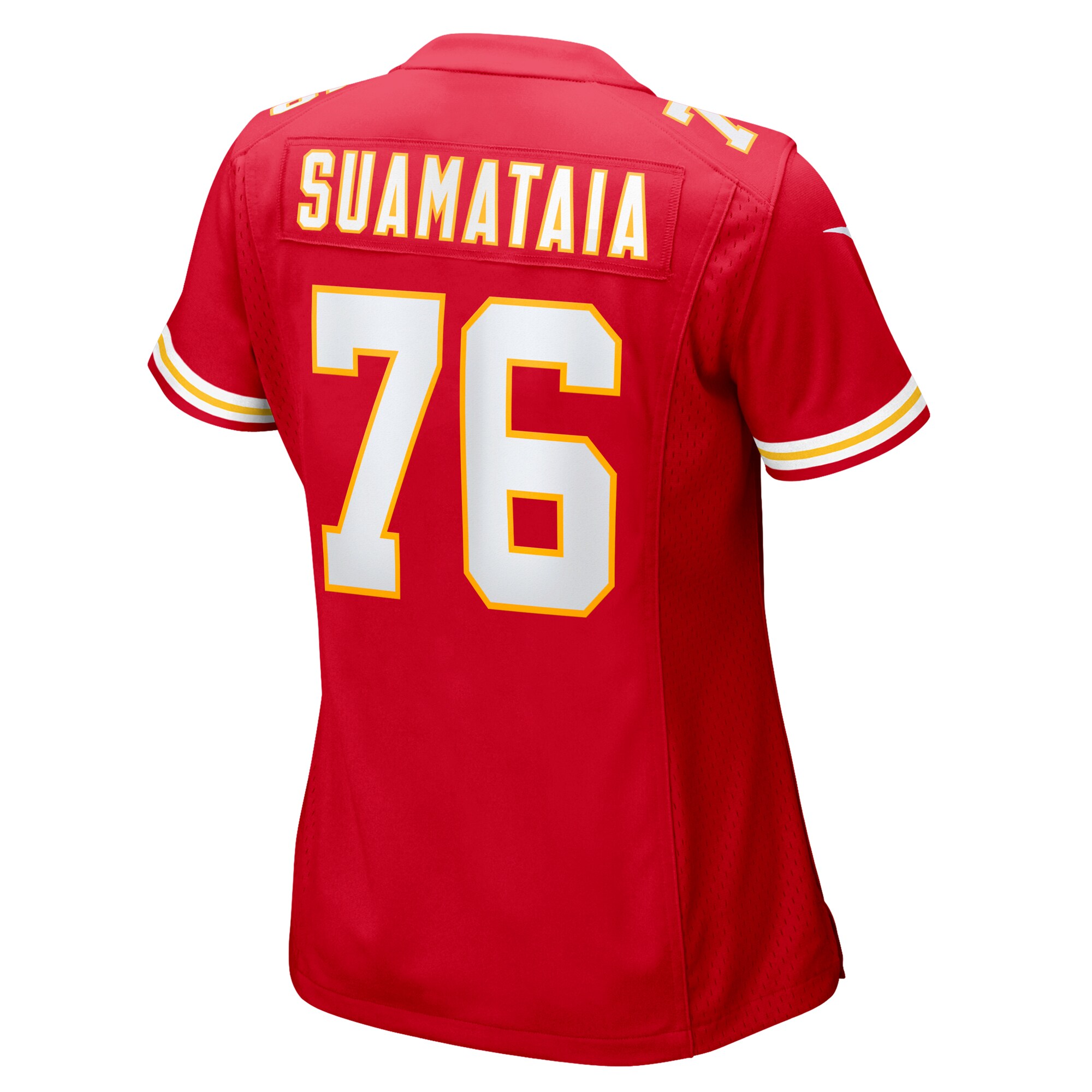 Women's Kansas City Chiefs Kingsley Suamataia Red Game Jersey JS4723 Saliibo - Image 3