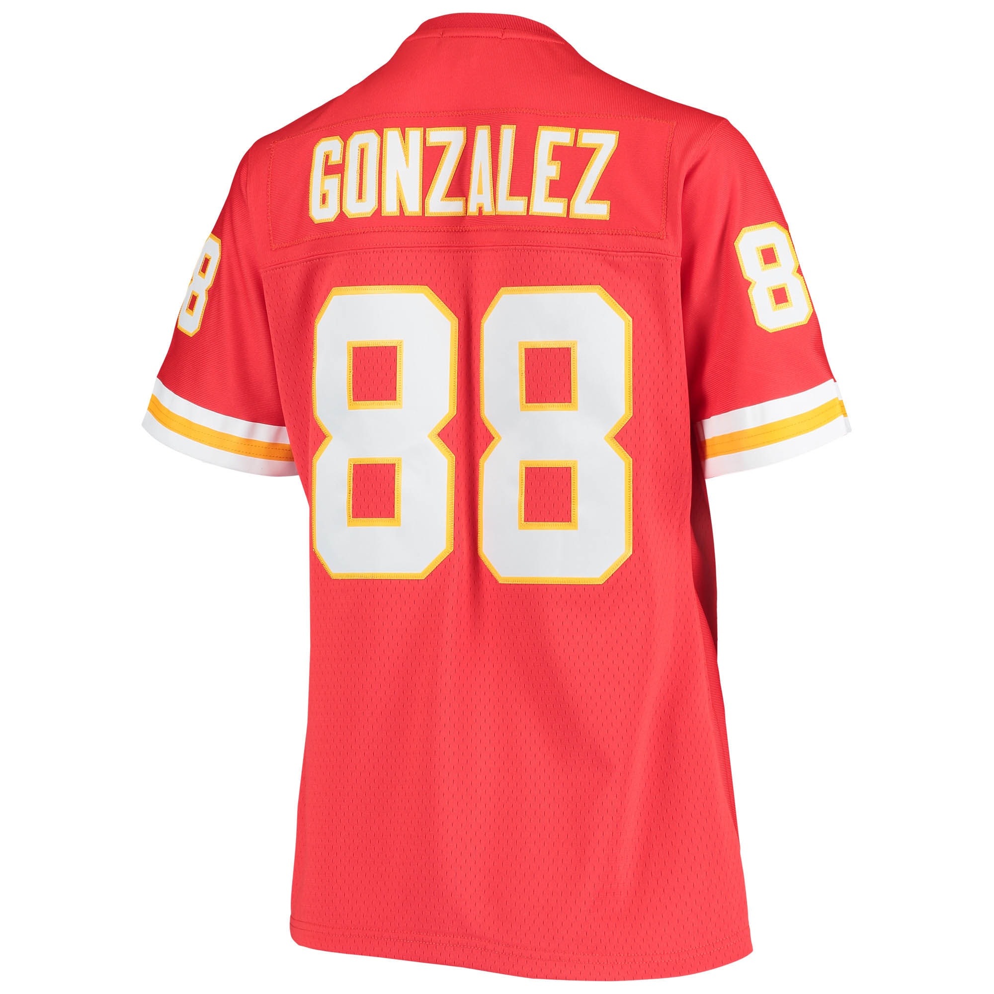 Women's Kansas City Chiefs Tony Gonzalez Mitchell & Ness Red Legacy Team Jersey JS4967 Saliibo - Image 3