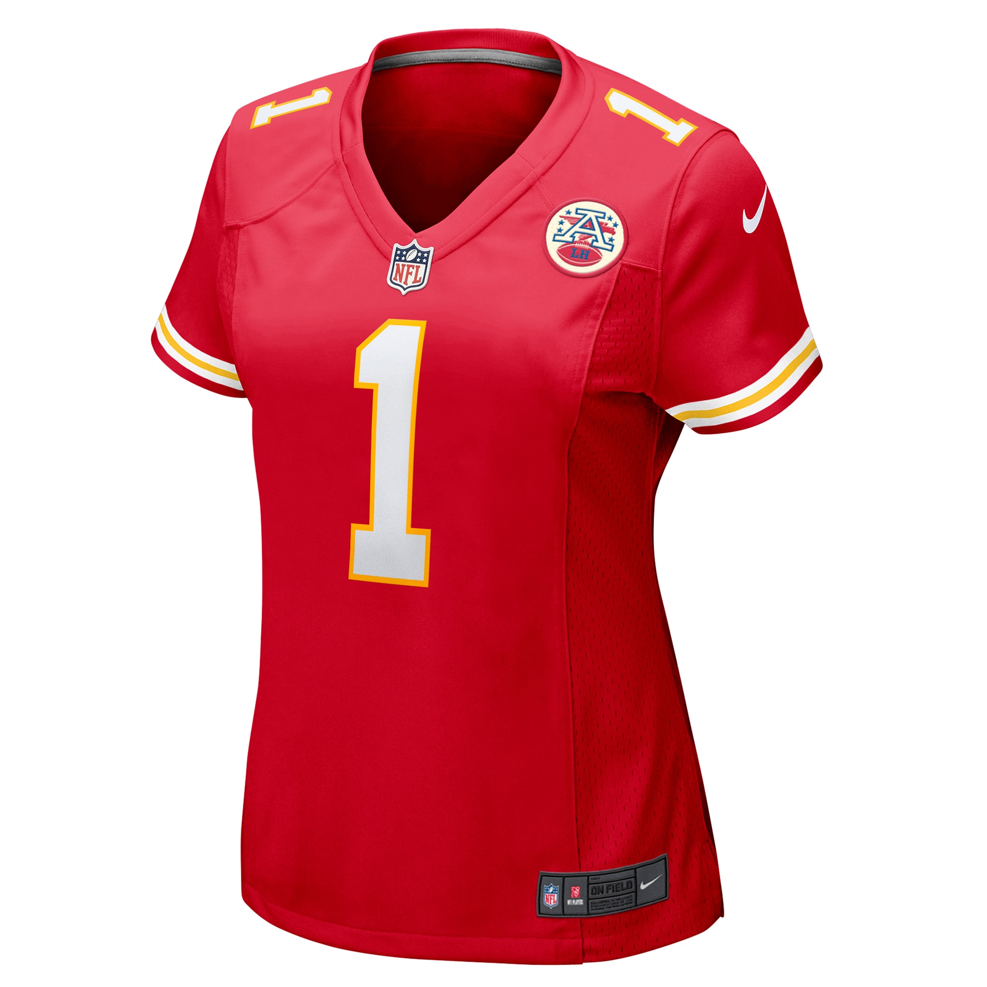 Women's Kansas City Chiefs Xavier Worthy Red Game Jersey JS4271 Saliibo - Image 2