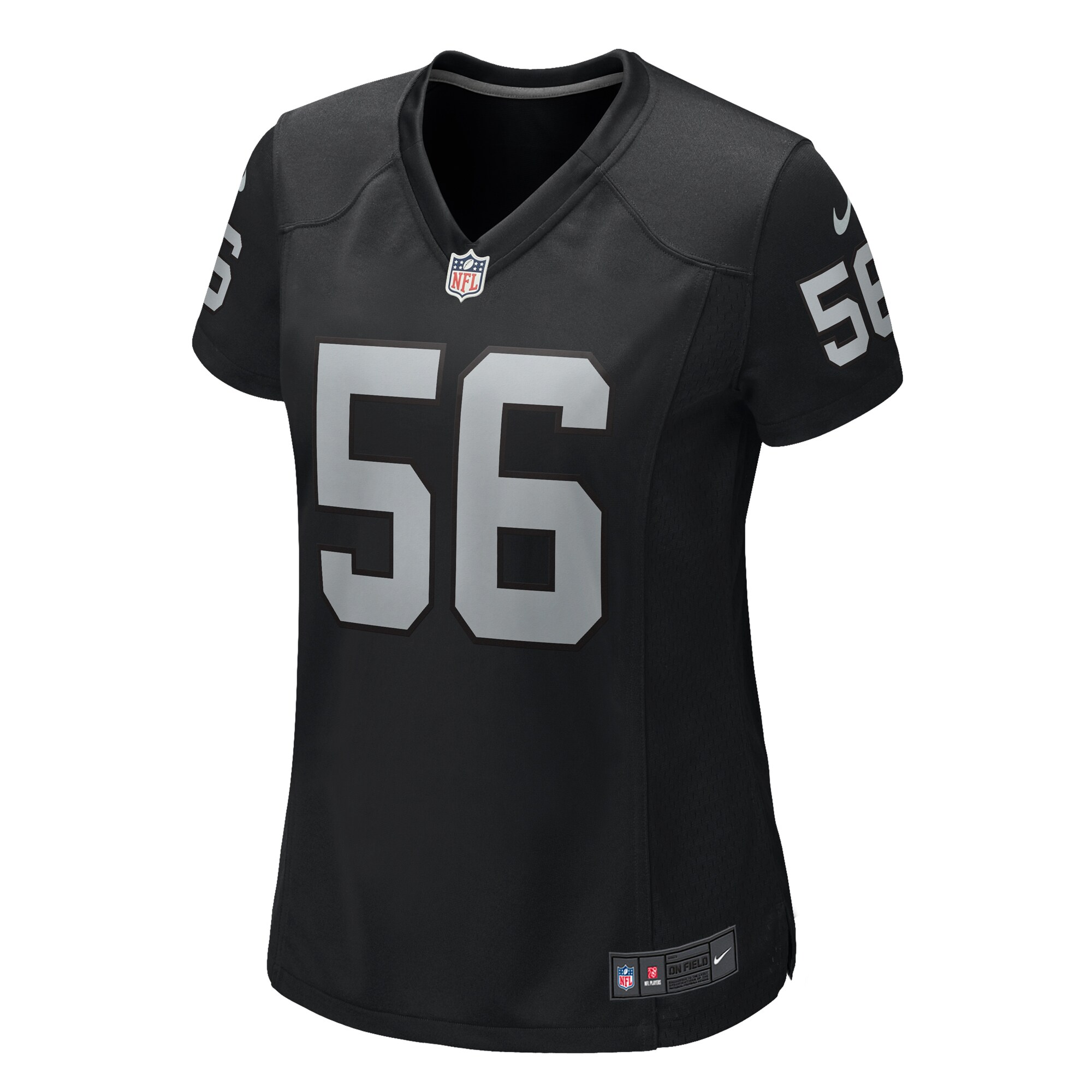 Women's Las Vegas Raiders Amari Burney Black Game Jersey JS5018 Saliibo - Image 2