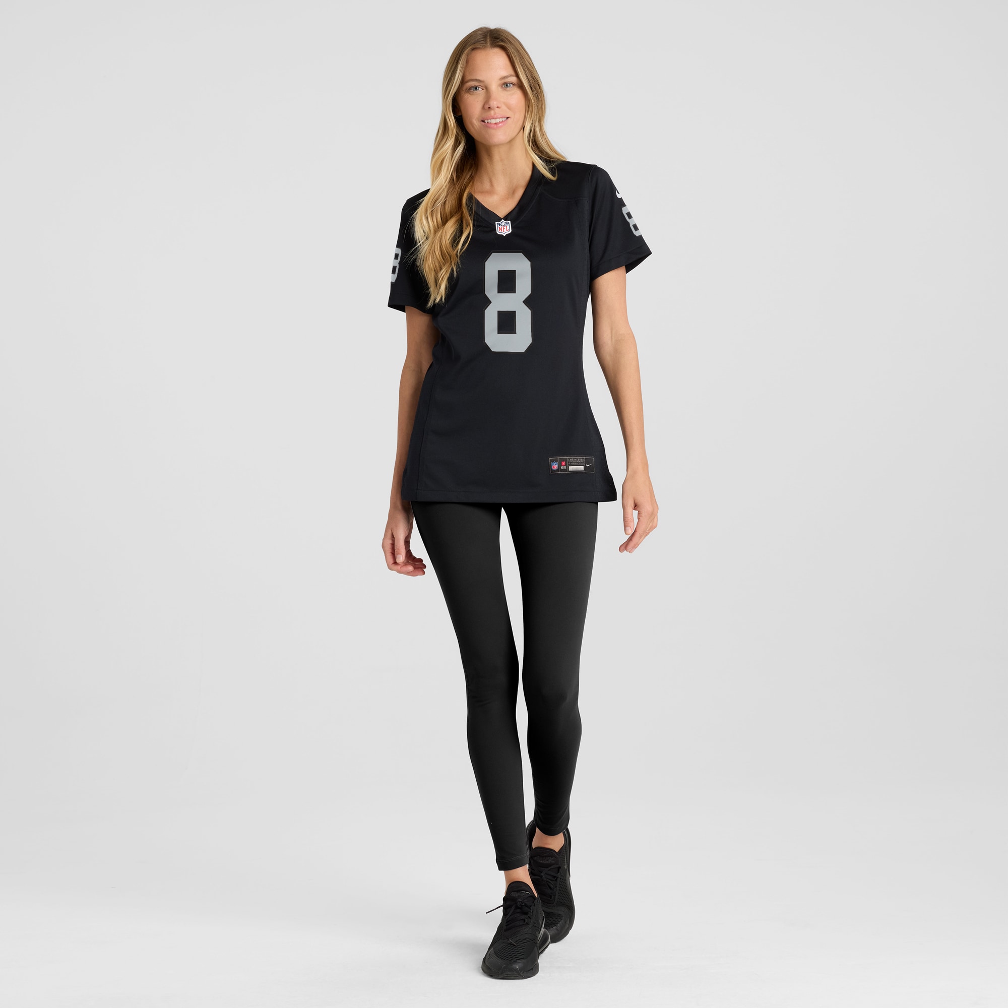 Women's Las Vegas Raiders Ameer Abdullah Black Game Jersey JS6977 Saliibo - Image 4