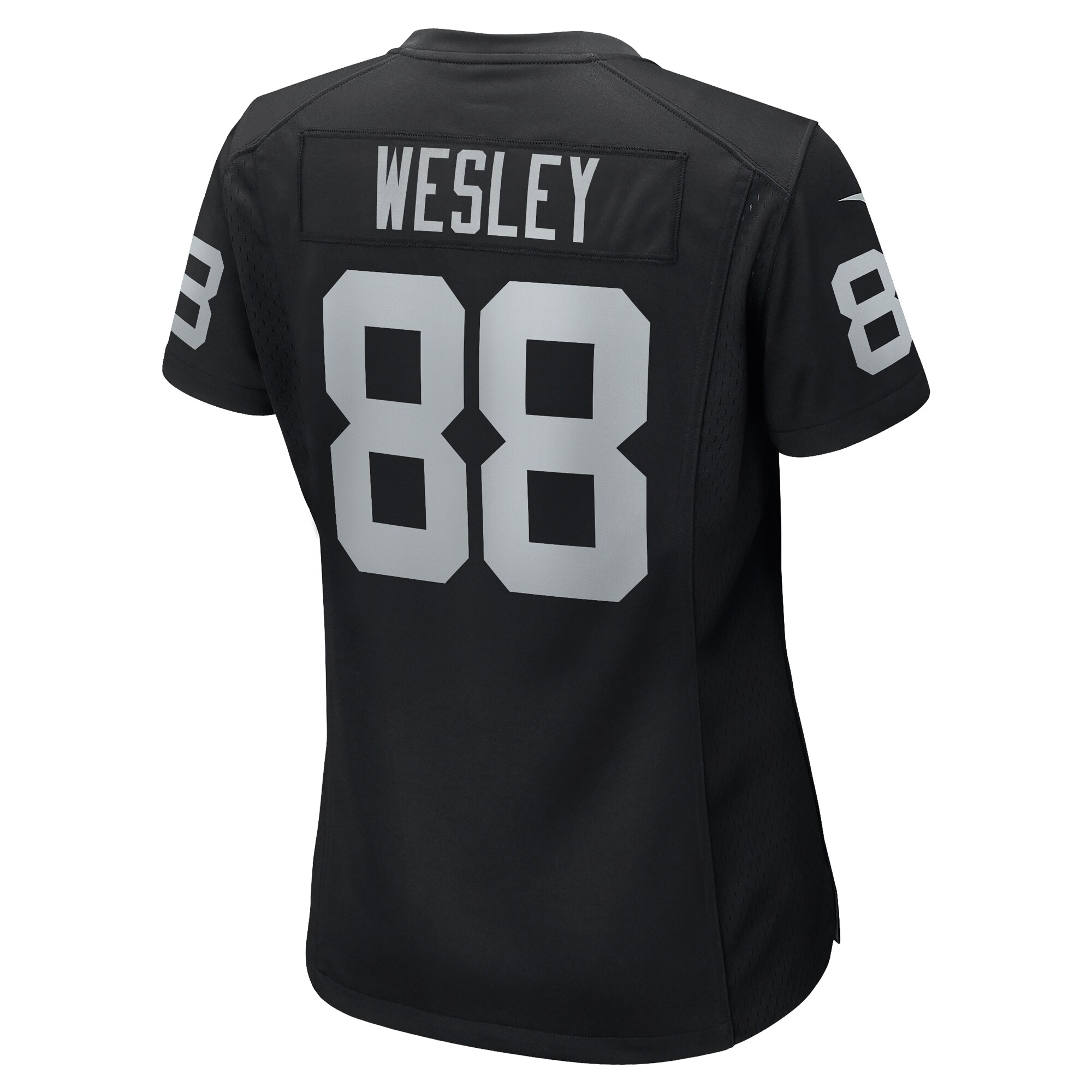 Women's Las Vegas Raiders Antoine Wesley Black Team Game Jersey JS5810 Saliibo - Image 3