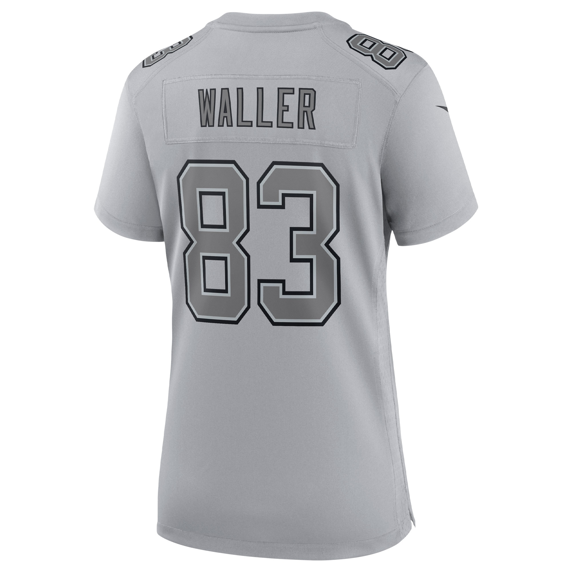 Women's Las Vegas Raiders Darren Waller Gray Atmosphere Fashion Game Jersey JS9948 Saliibo - Image 3