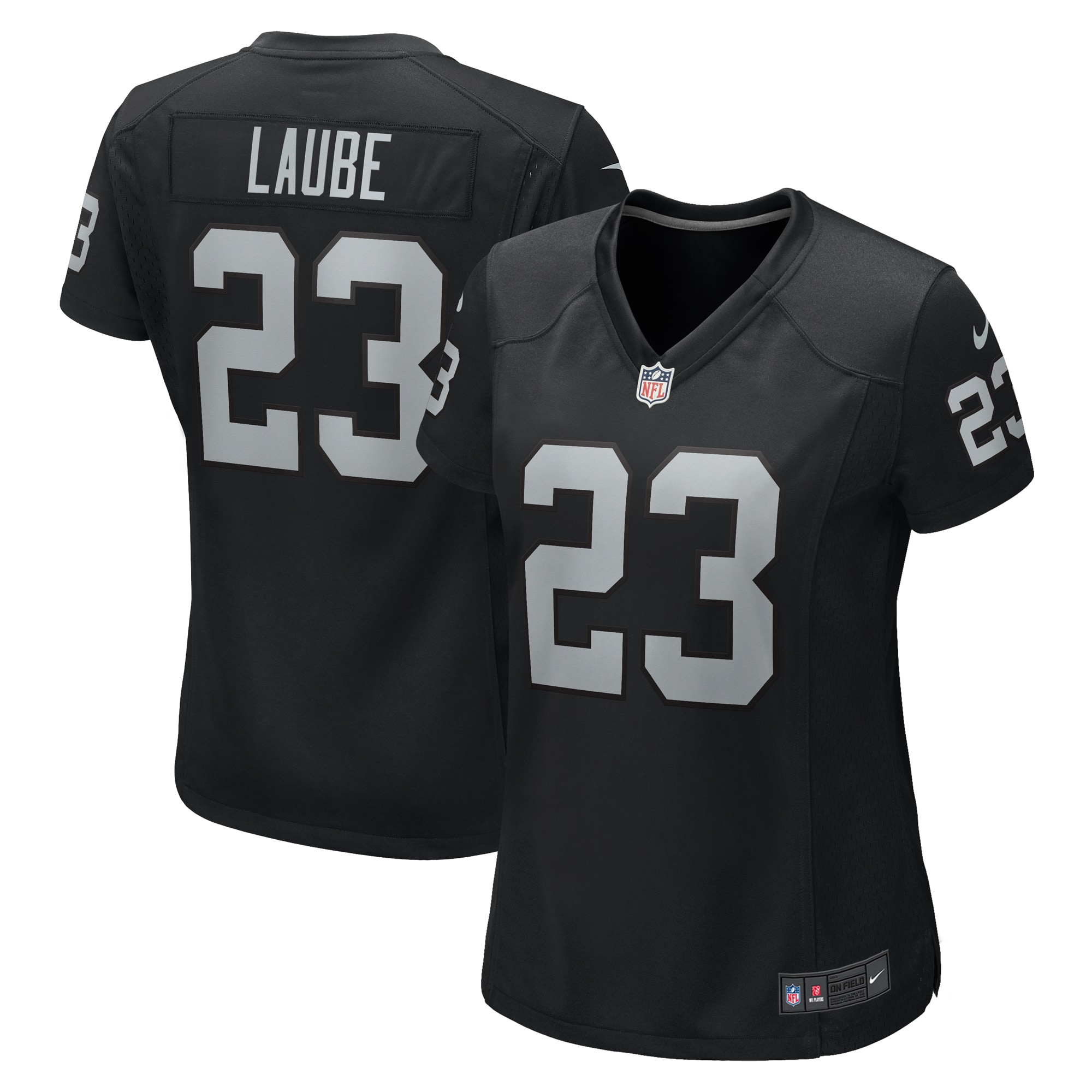 Women's Las Vegas Raiders Dylan Laube Black Game Jersey JS4261 Saliibo
