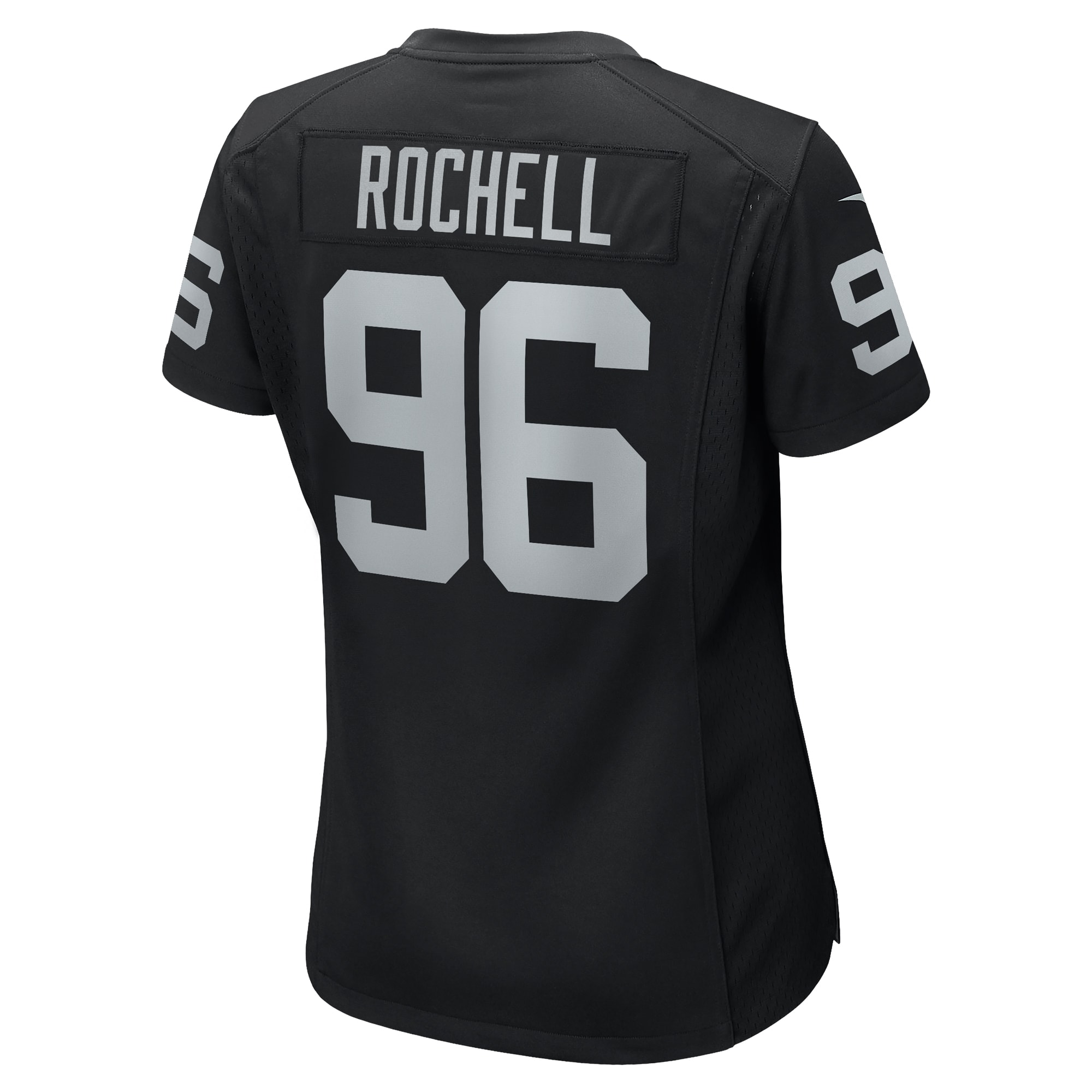 Women's Las Vegas Raiders Isaac Rochell Black Team Game Jersey JS7024 Saliibo - Image 3