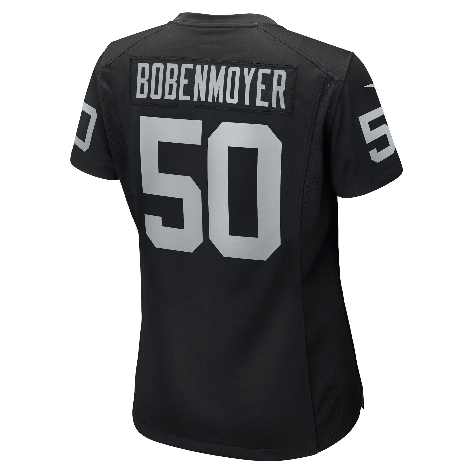 Women's Las Vegas Raiders Jacob Bobenmoyer Black Game Player Jersey JS3445 Saliibo - Image 3