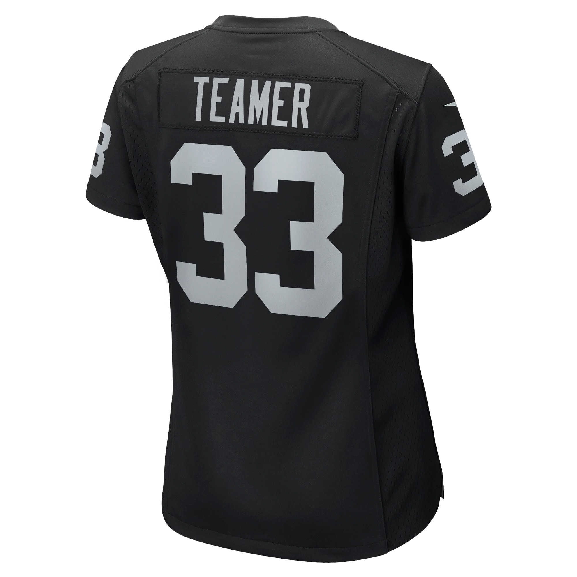 Women's Las Vegas Raiders Roderic Teamer Black Game Jersey JS5330 Saliibo - Image 3